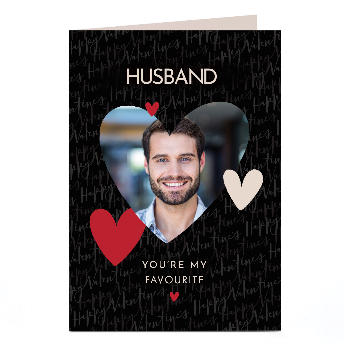 Buy Personalised Valentine's Day Card - Favourite Hearts for GBP 2.99 ...