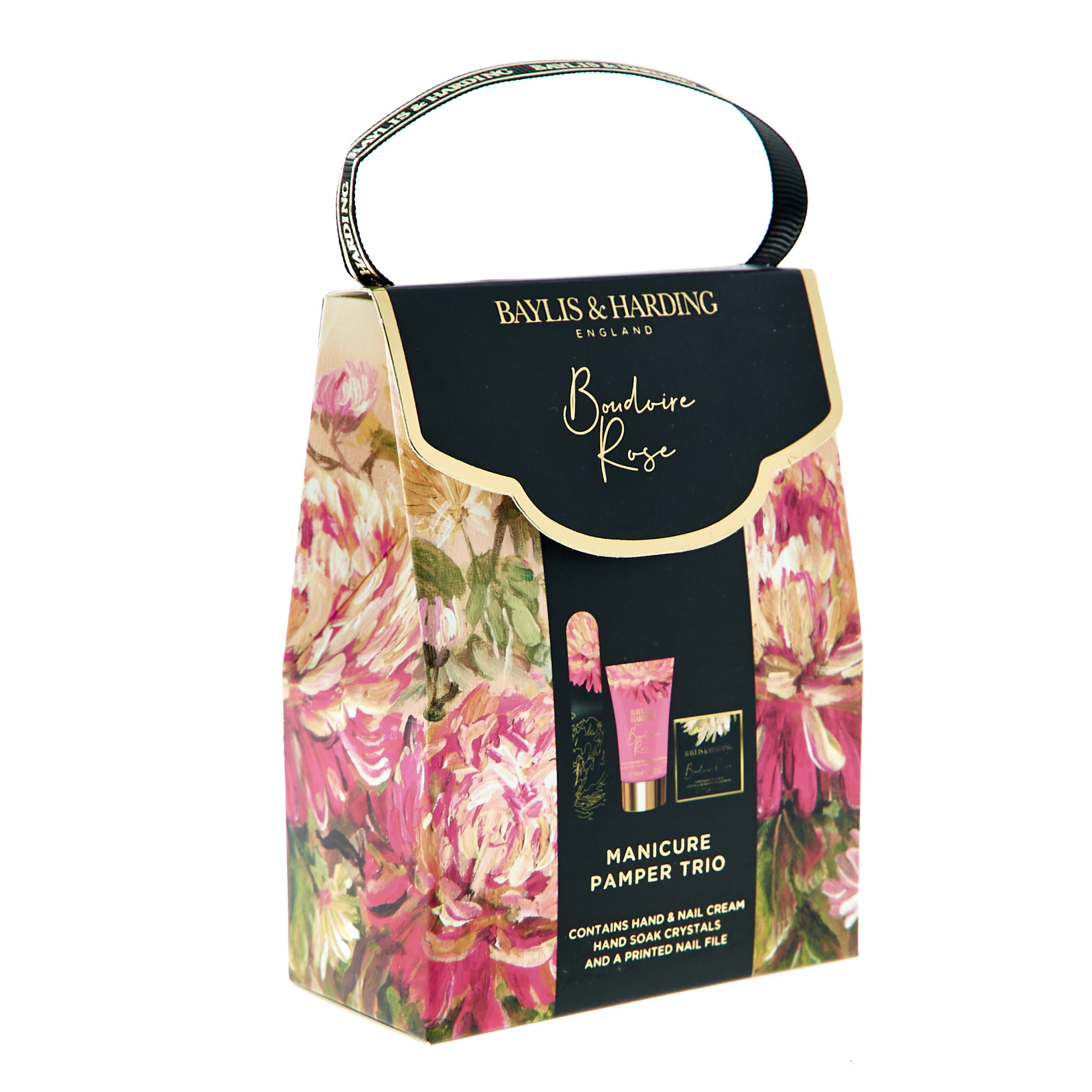 Baylis & Harding Boudoire Rose Manicure Set 