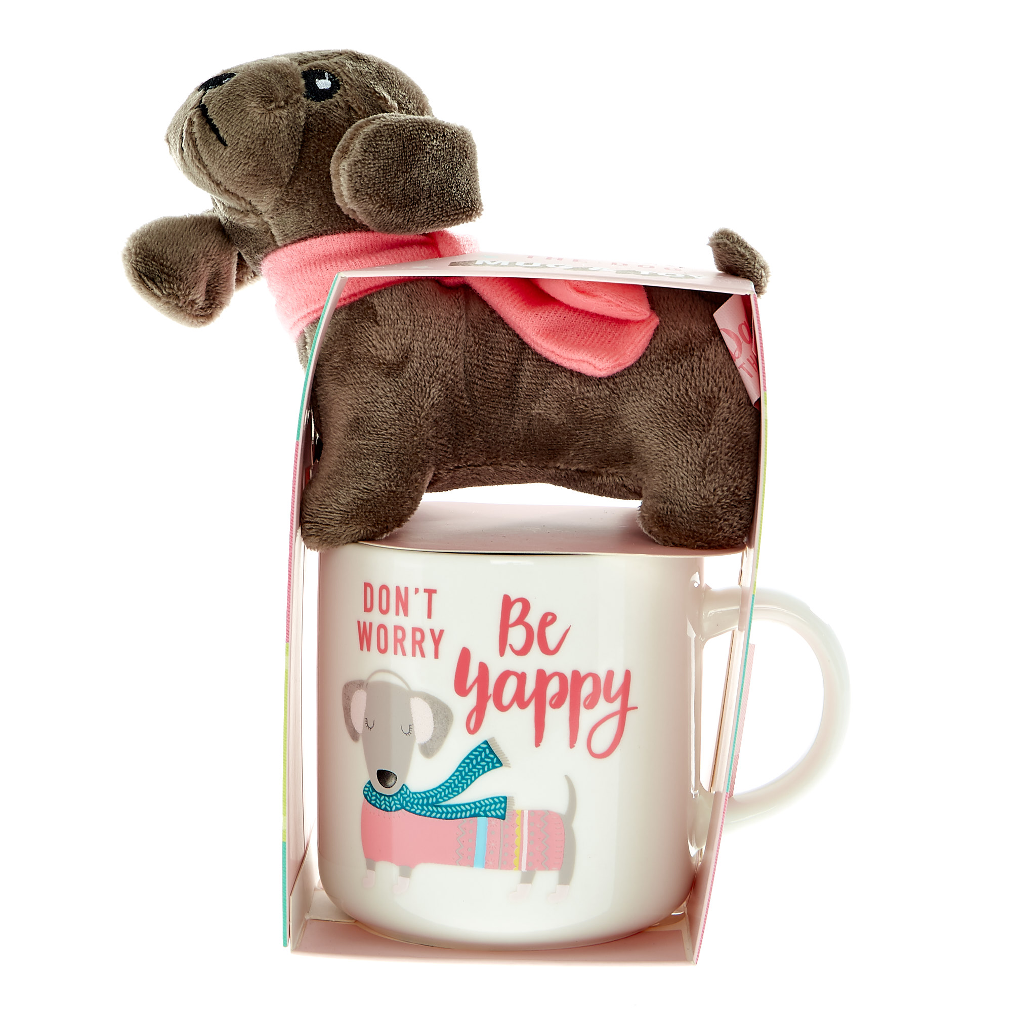 Happy & Bright Dash The Sausage Dog Mug & Toy 