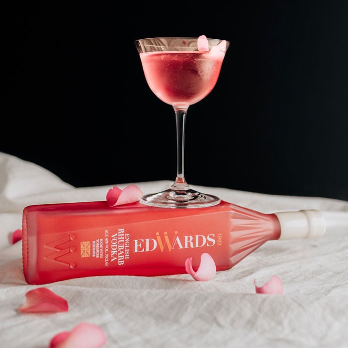 Edwards 1902 English Rhubarb Vodka