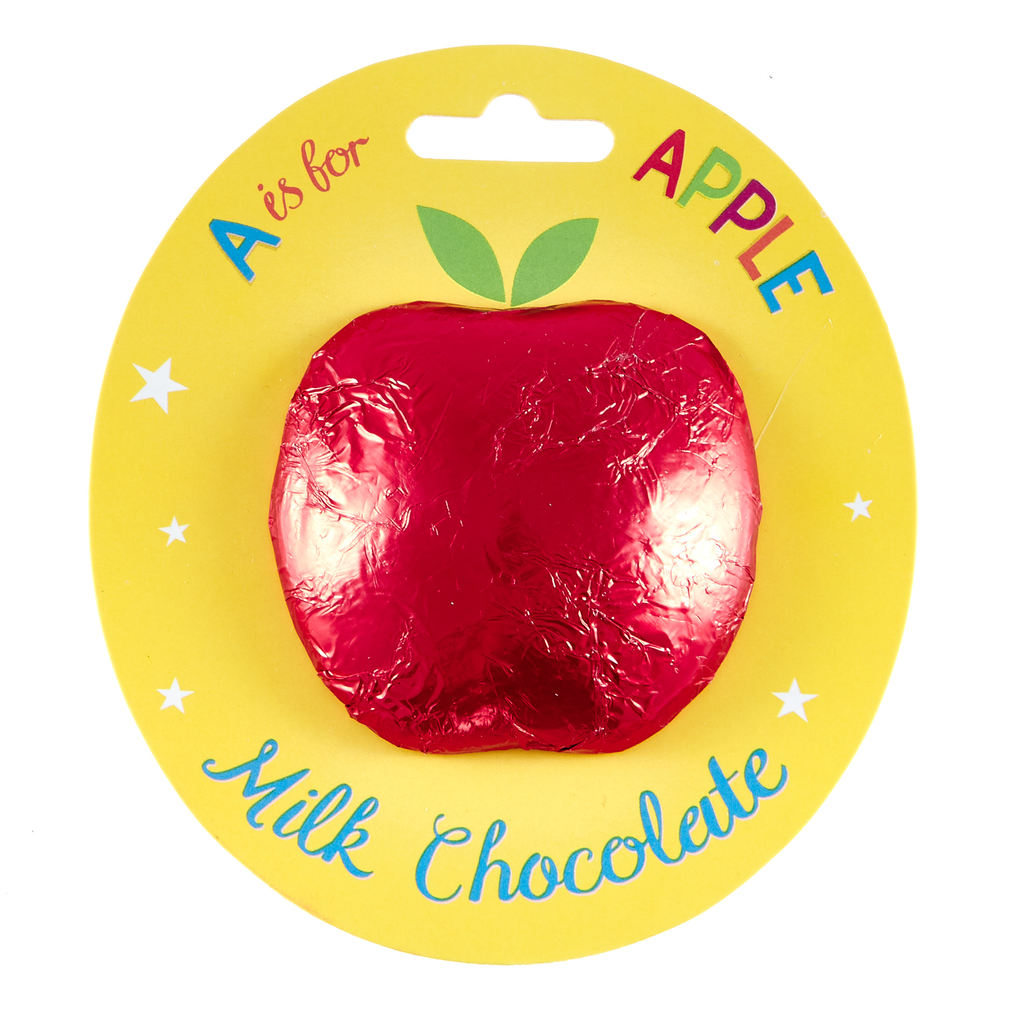 A is for Apple Solid Milk Chocolate