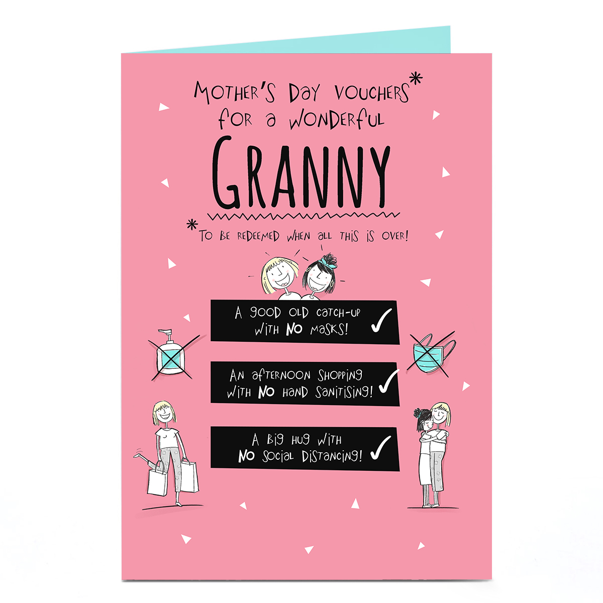 Personalised Mother's Day Card - Mother's Day Vouchers