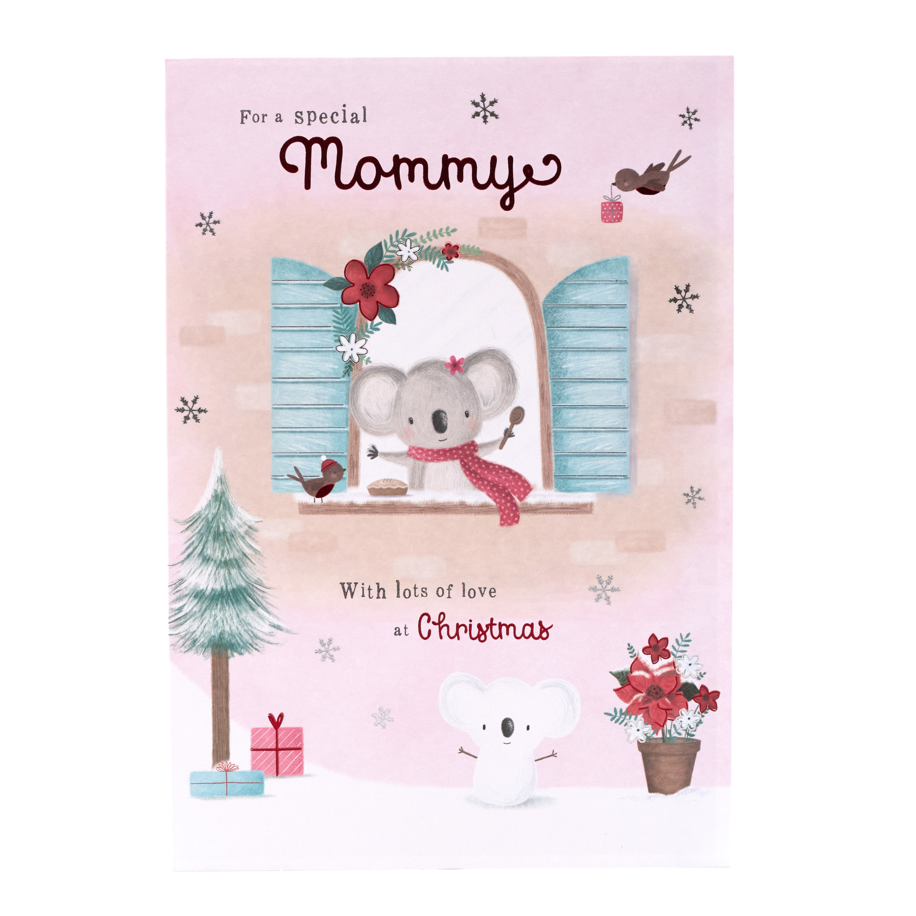 Christmas Card - Special Mommy, Cute Christmas Koala