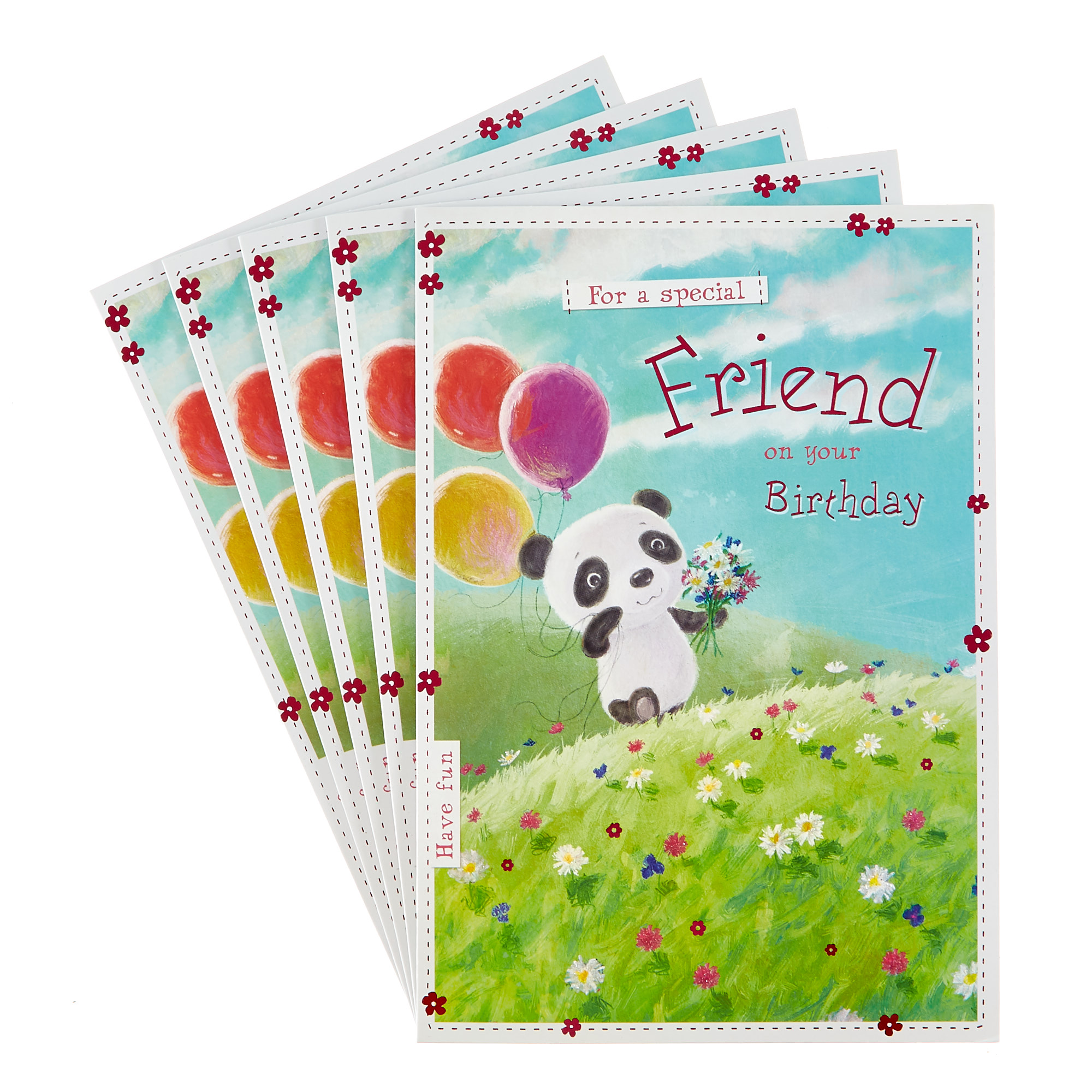 Birthday Cards - For A Special Friend (Pack of 12)