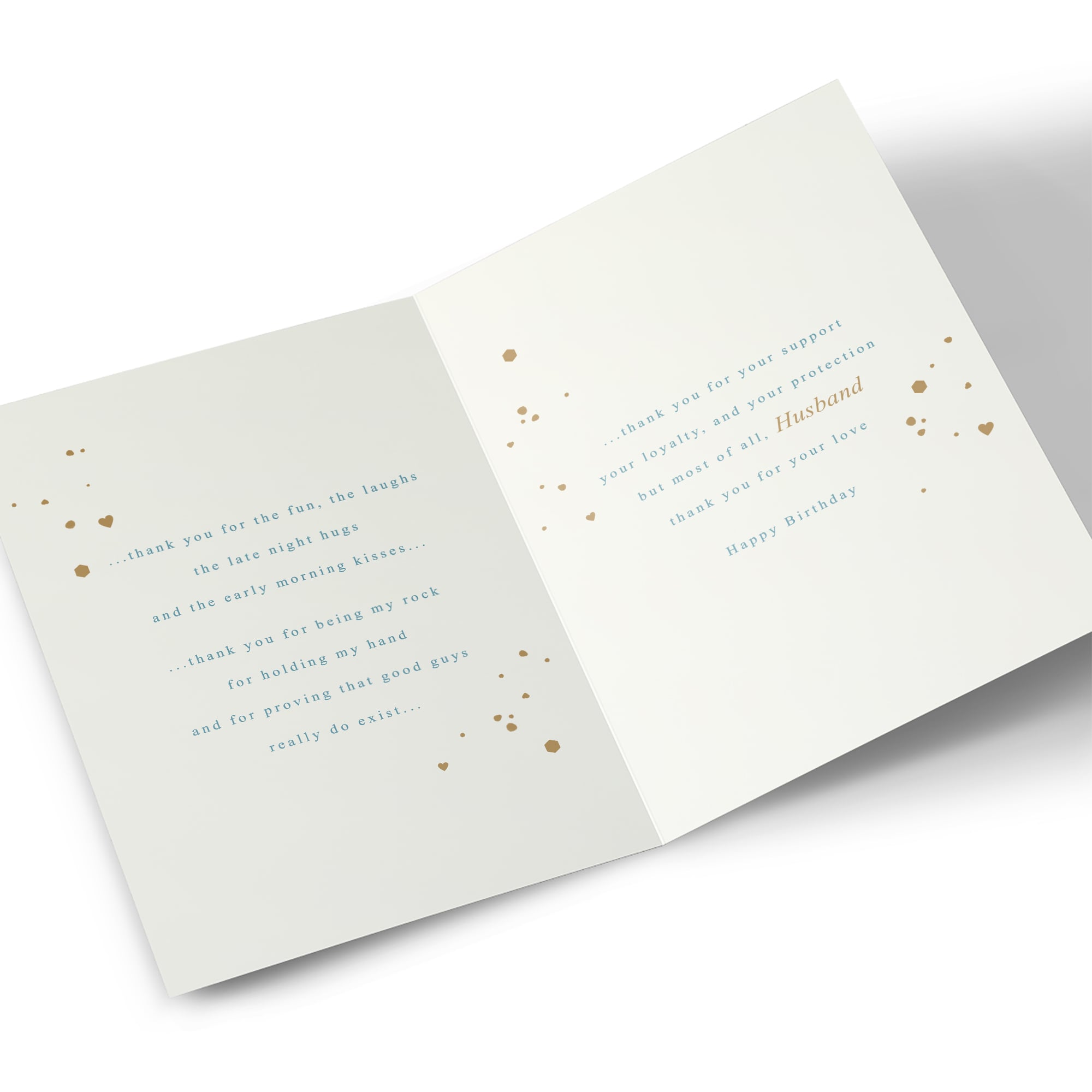 Birthday Card - You Fill My Heart, Husband