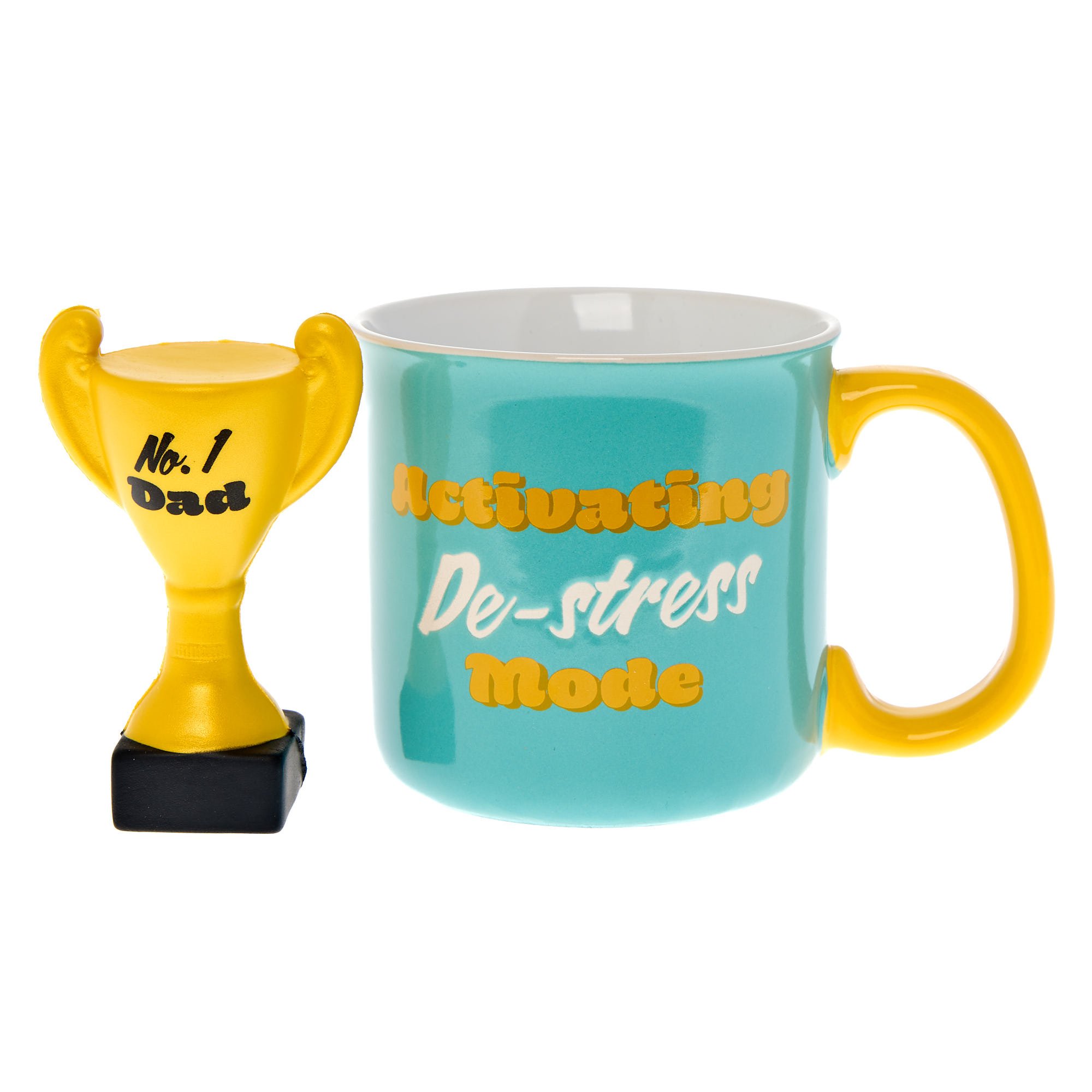 No.1 Dad Sip & Squeeze De-Stress Set
