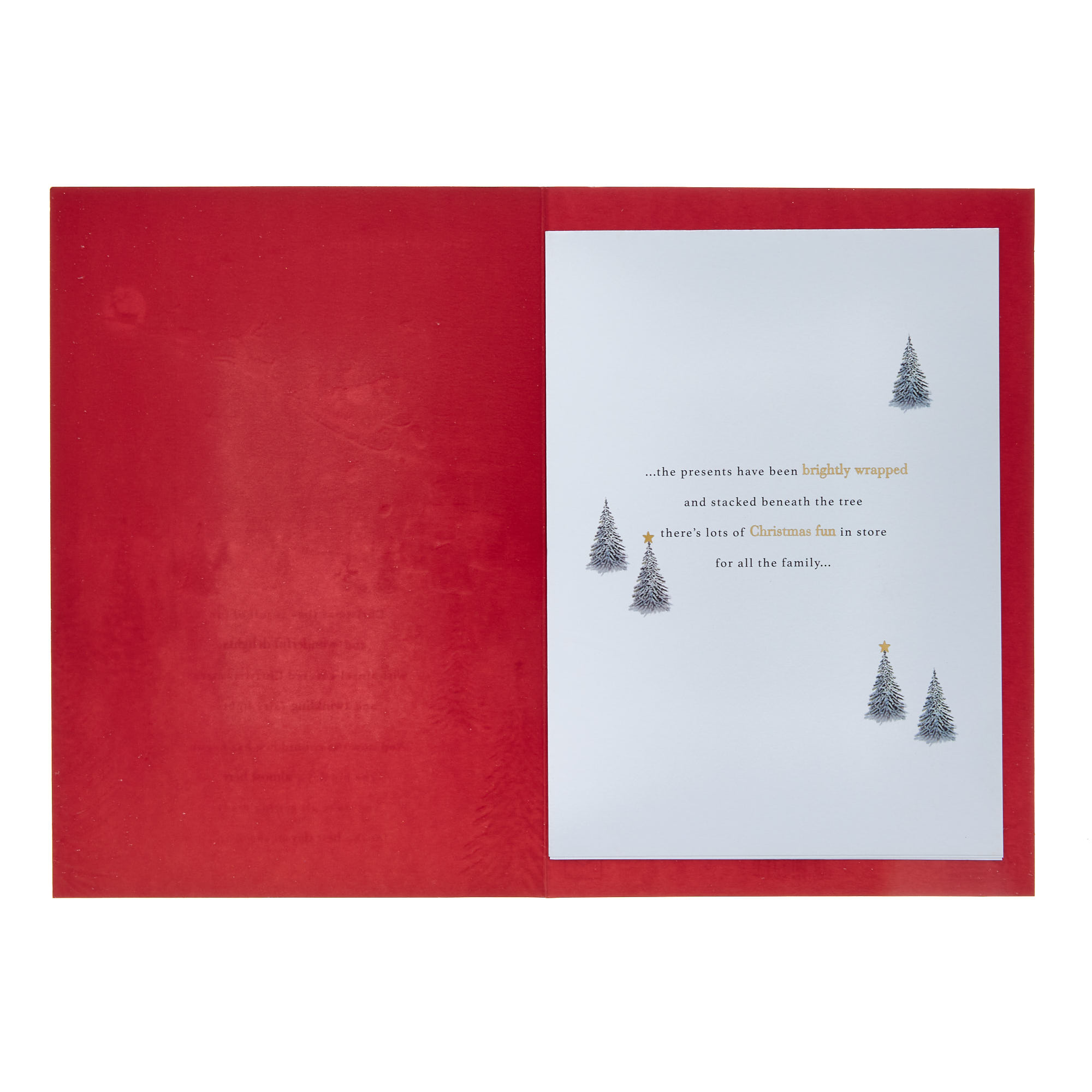 Grandson Sleigh Verse Christmas Card