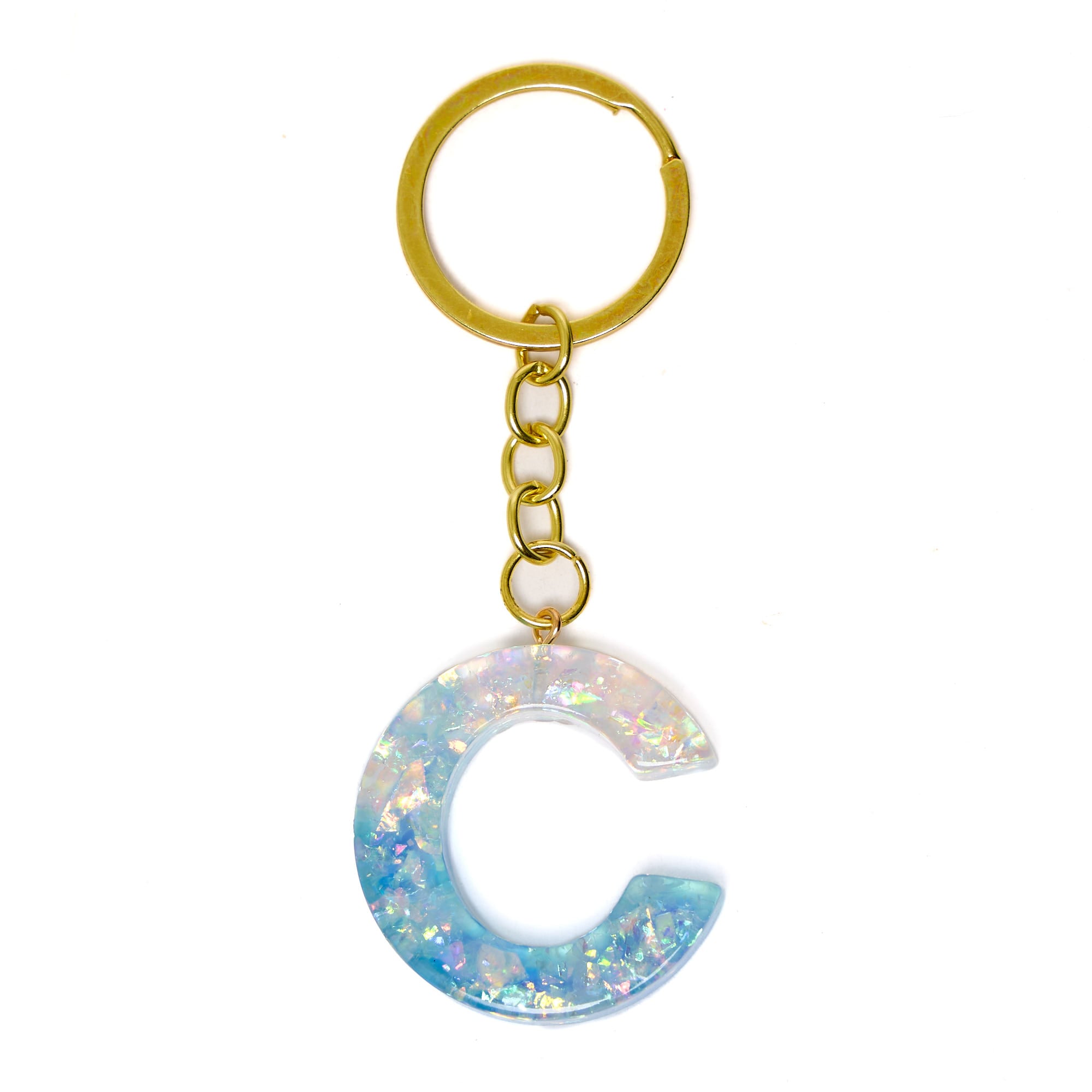 Initially Yours Monogram Keyring - Choose Your Letter