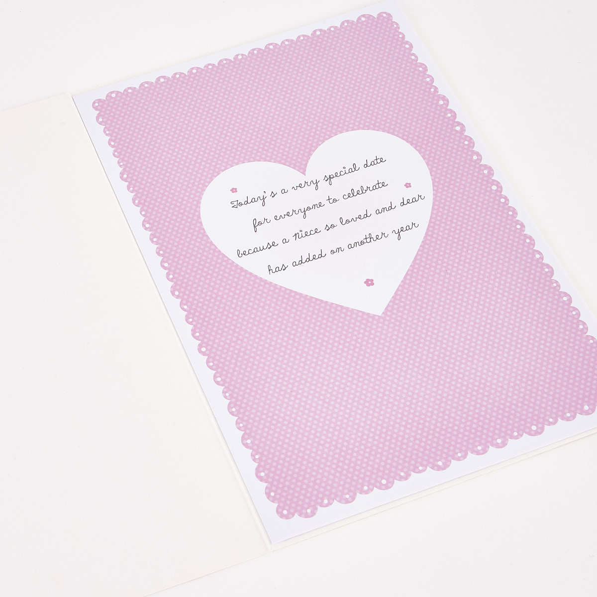 Signature Collection Birthday Card - Niece Hedgehog