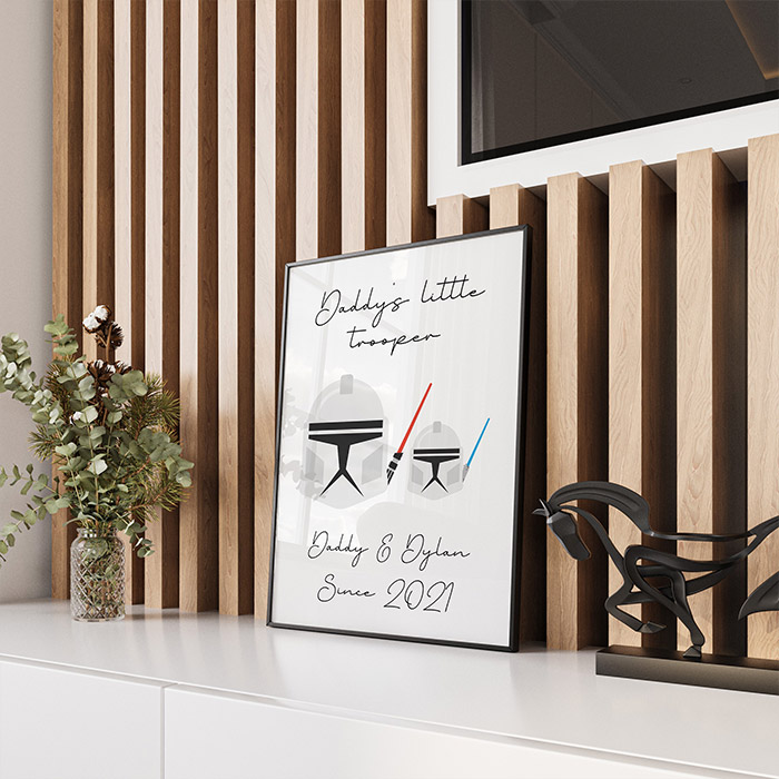 Personalised Storm Trooper Print- Exclusive