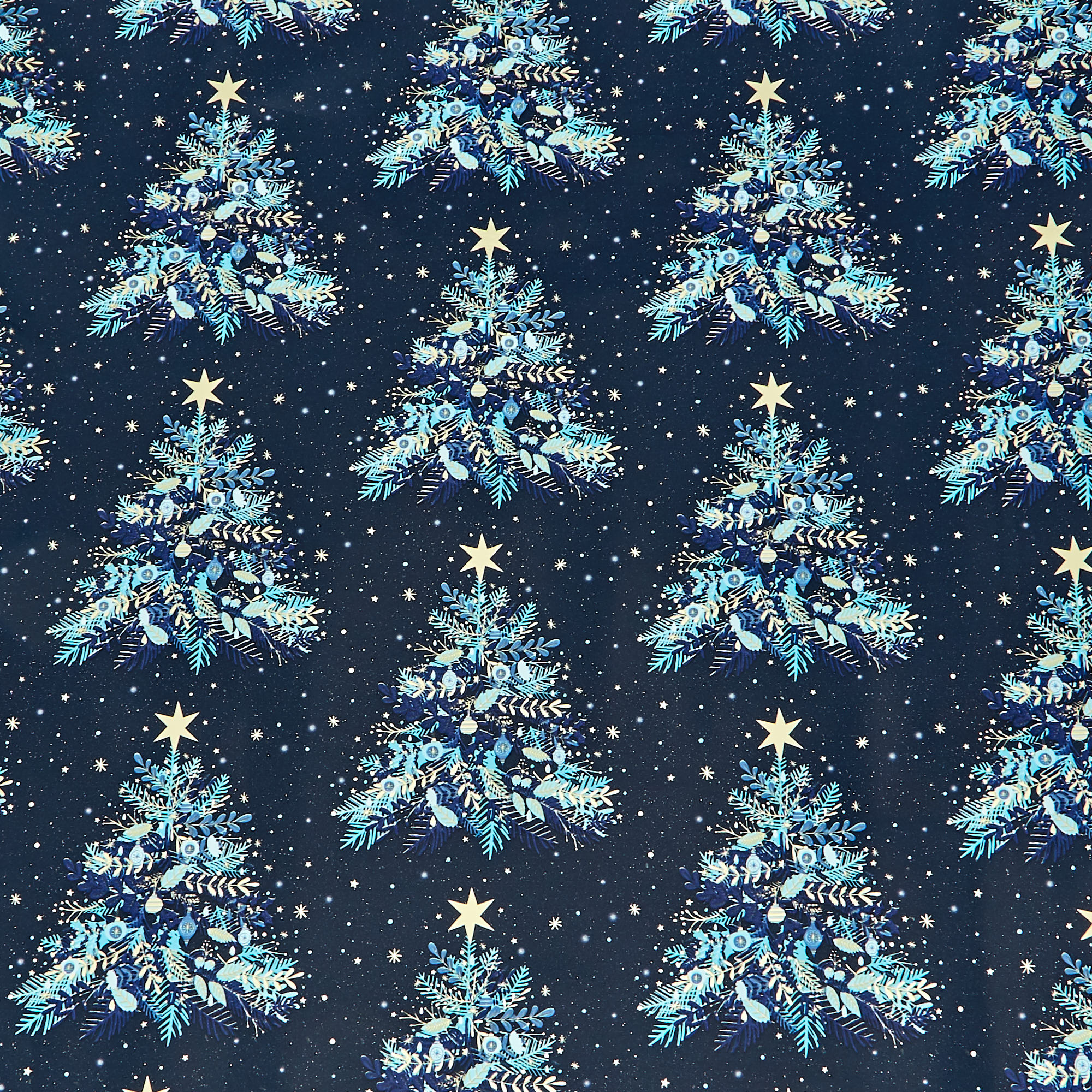 Navy & Gold Gift Wrap Pack