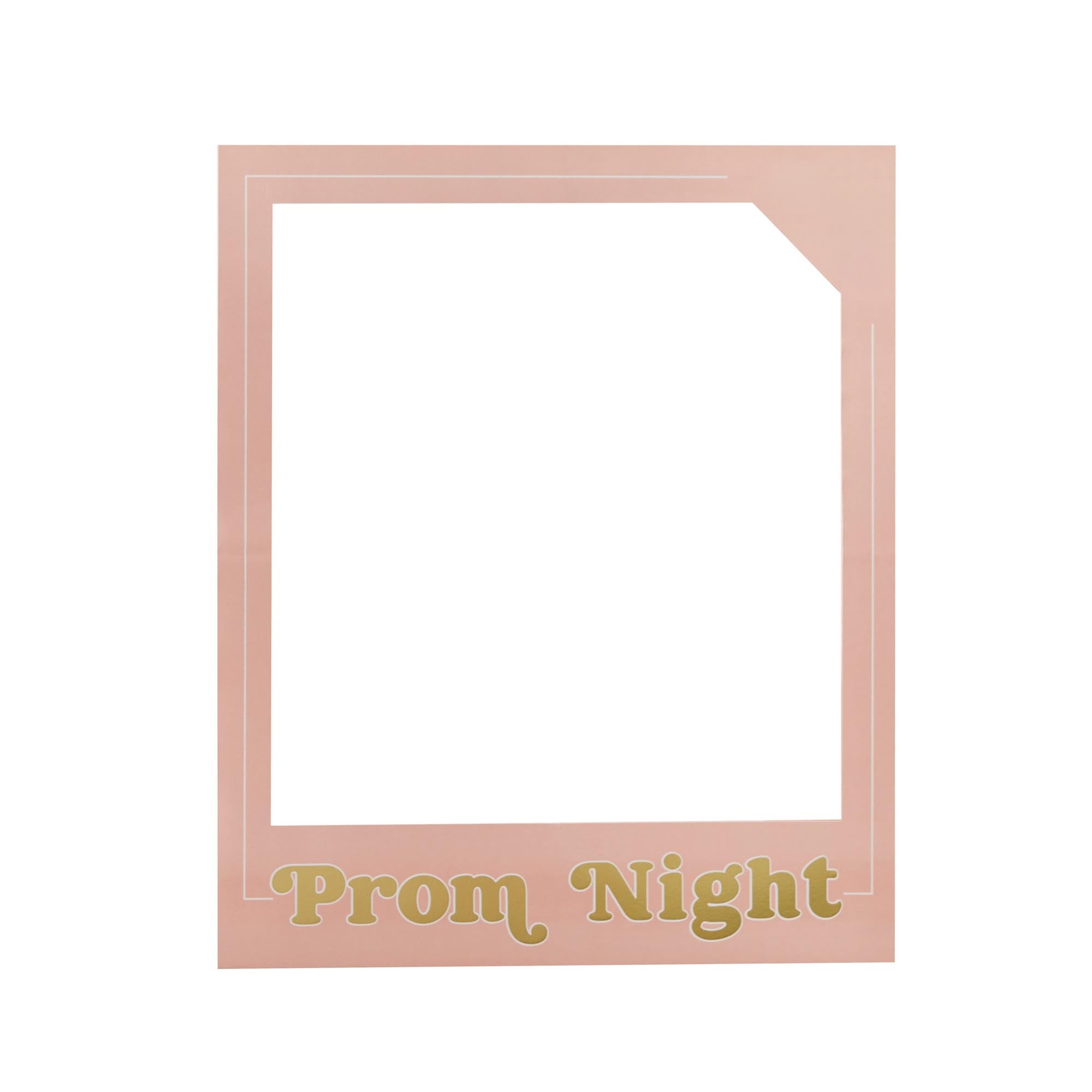 Prom Photo Frame & Year Sticker Sheet 
