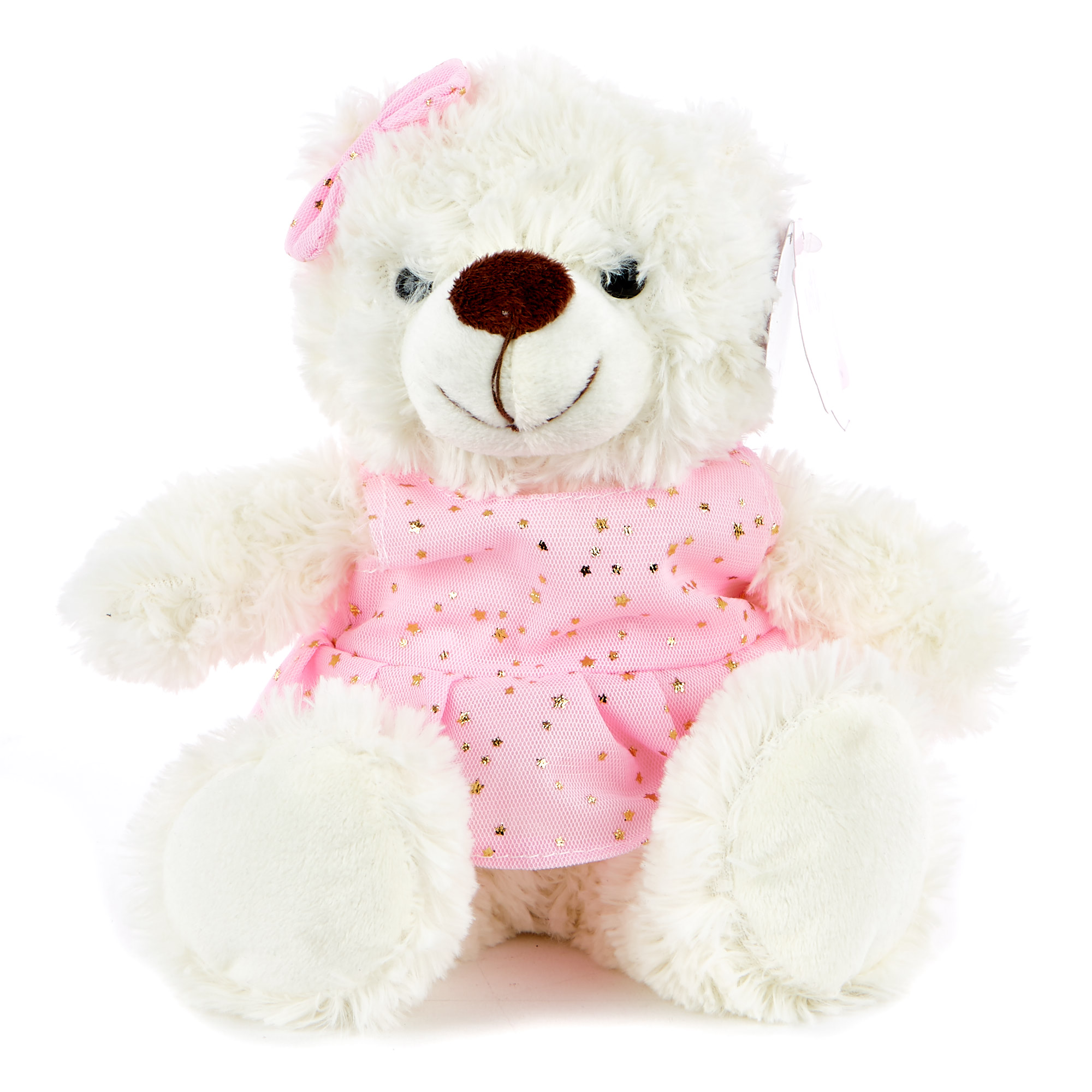 Teddy Bear In A Dress Soft Toy