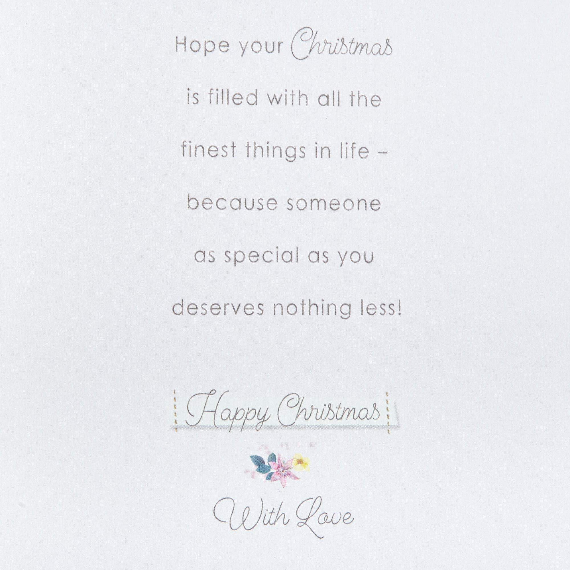 Christmas Card - Gorgeous Daughter With Love