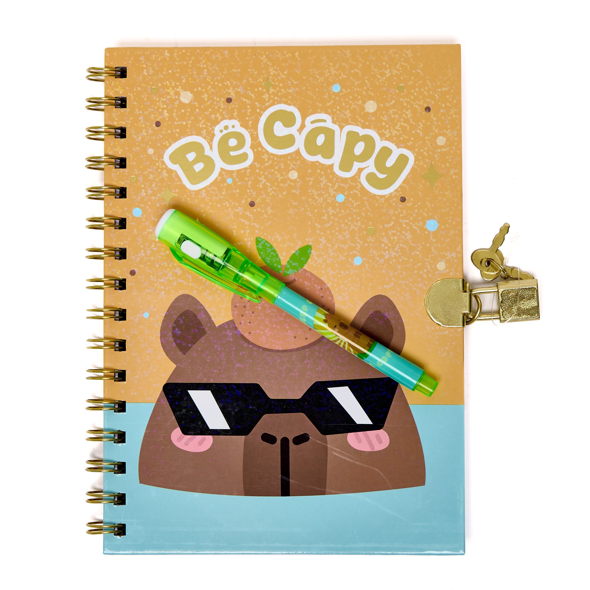 Capybara Notebook & Spy Pen