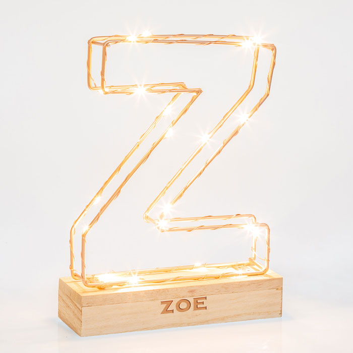 Personalised Lumi Letter Light