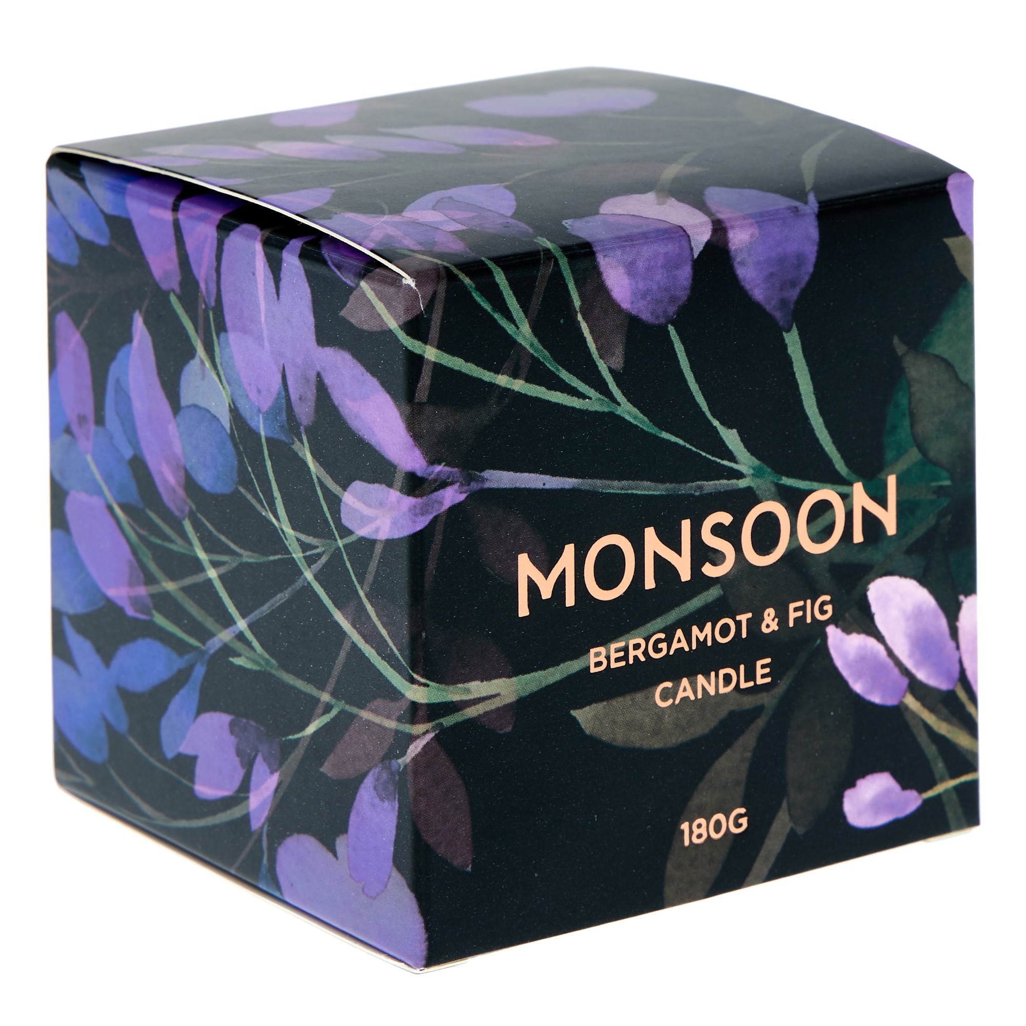 Buy Monsoon Bergamot And Fig Scented Candle 180g for GBP 9.99 Card