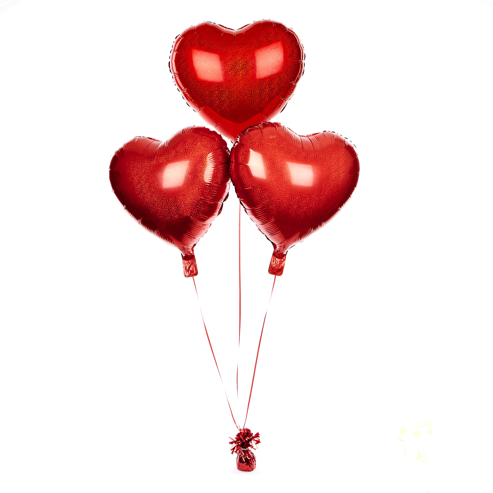 Red Hearts Balloon Bouquet - Pre-order for Valentine's Day!