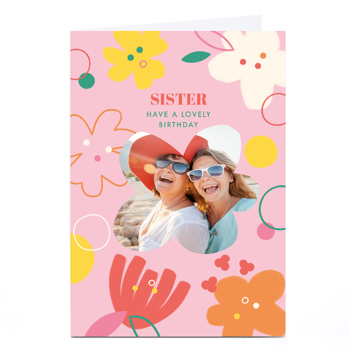 Personalised Birthday Card - Sister have a lovely birthday