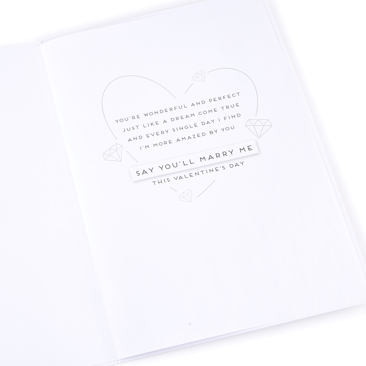 Deluxe Boxed Proposal Card - Will You Marry Me?