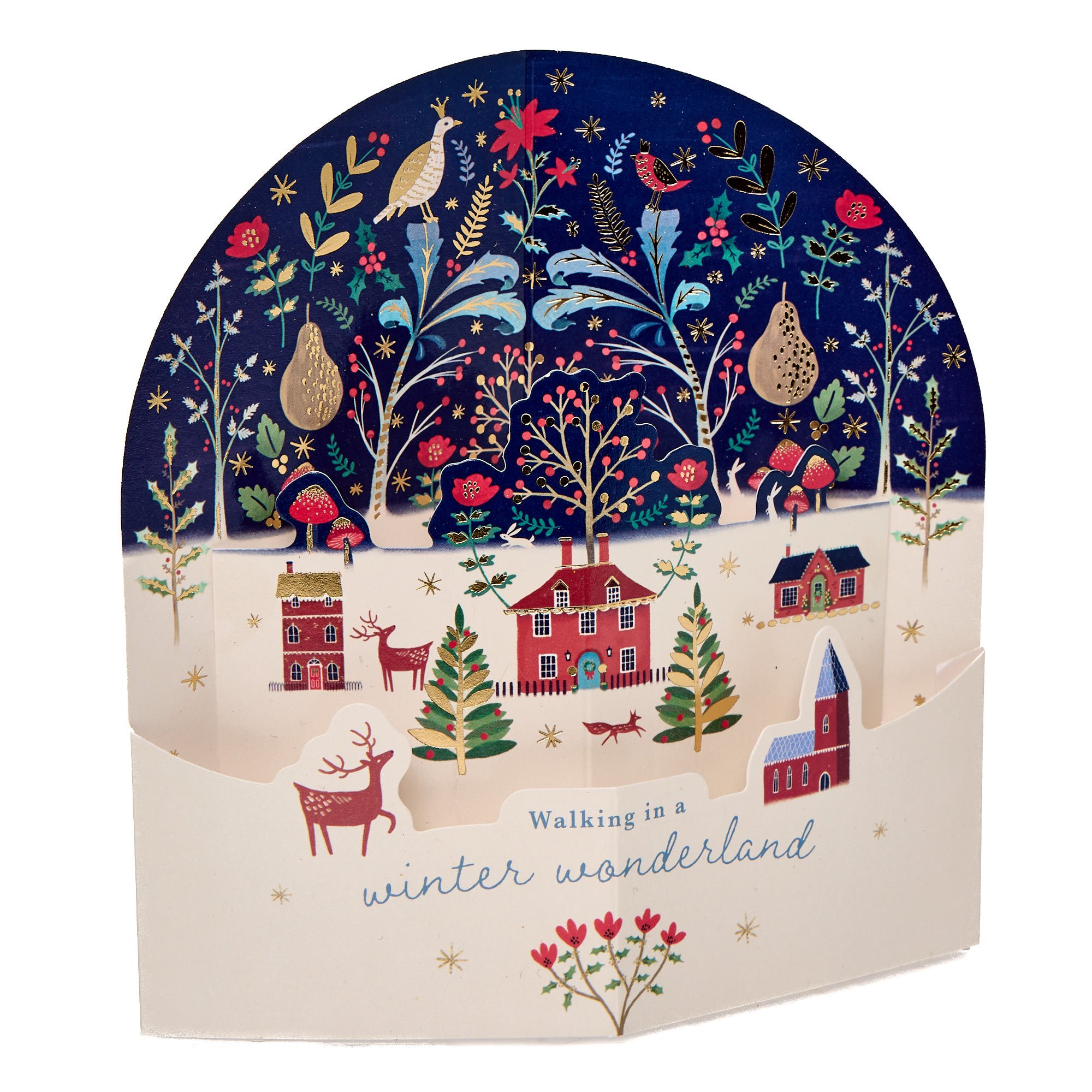 Luxury Winter Wonderland Charity Christmas Cards - Pack of 6