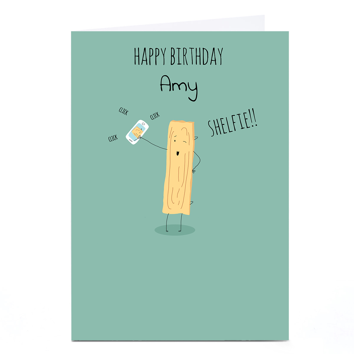 Personalised Cory Reid Birthday Card - Shelfie