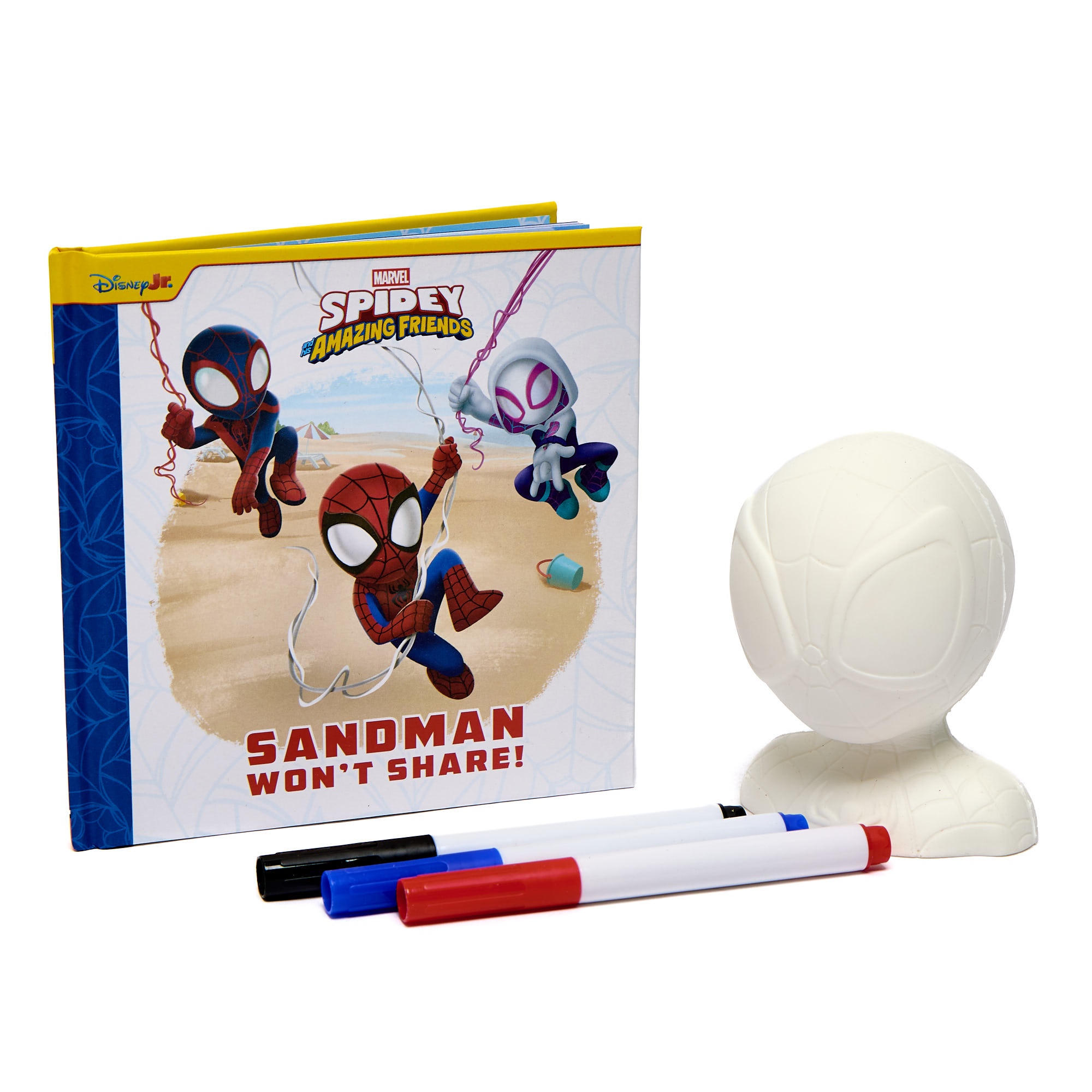 Spidey & His Amazing Friends Storybook & Squishy
