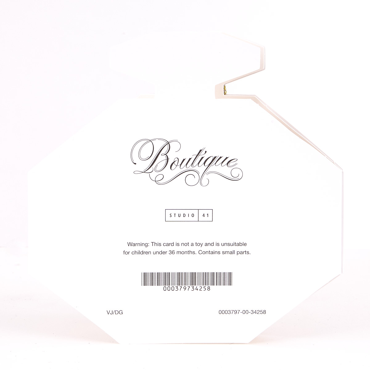 Boutique Collection Birthday Card - Wife Perfume
