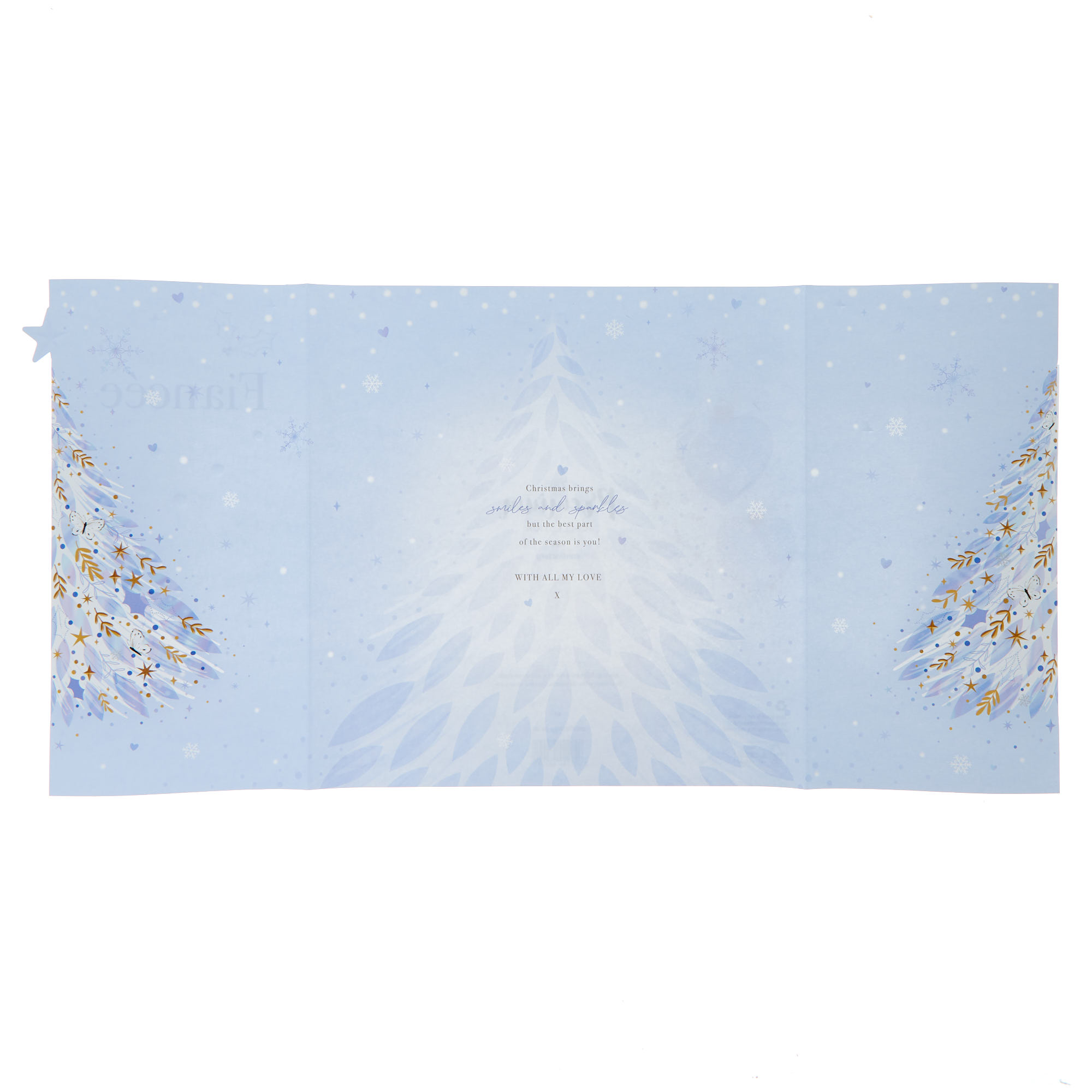 Wonderful Fiancee Premium Boxed Christmas Card