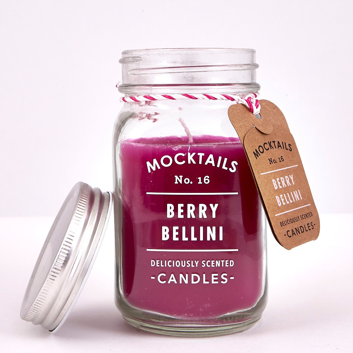 Mocktails Berry Bellini Scented Candle