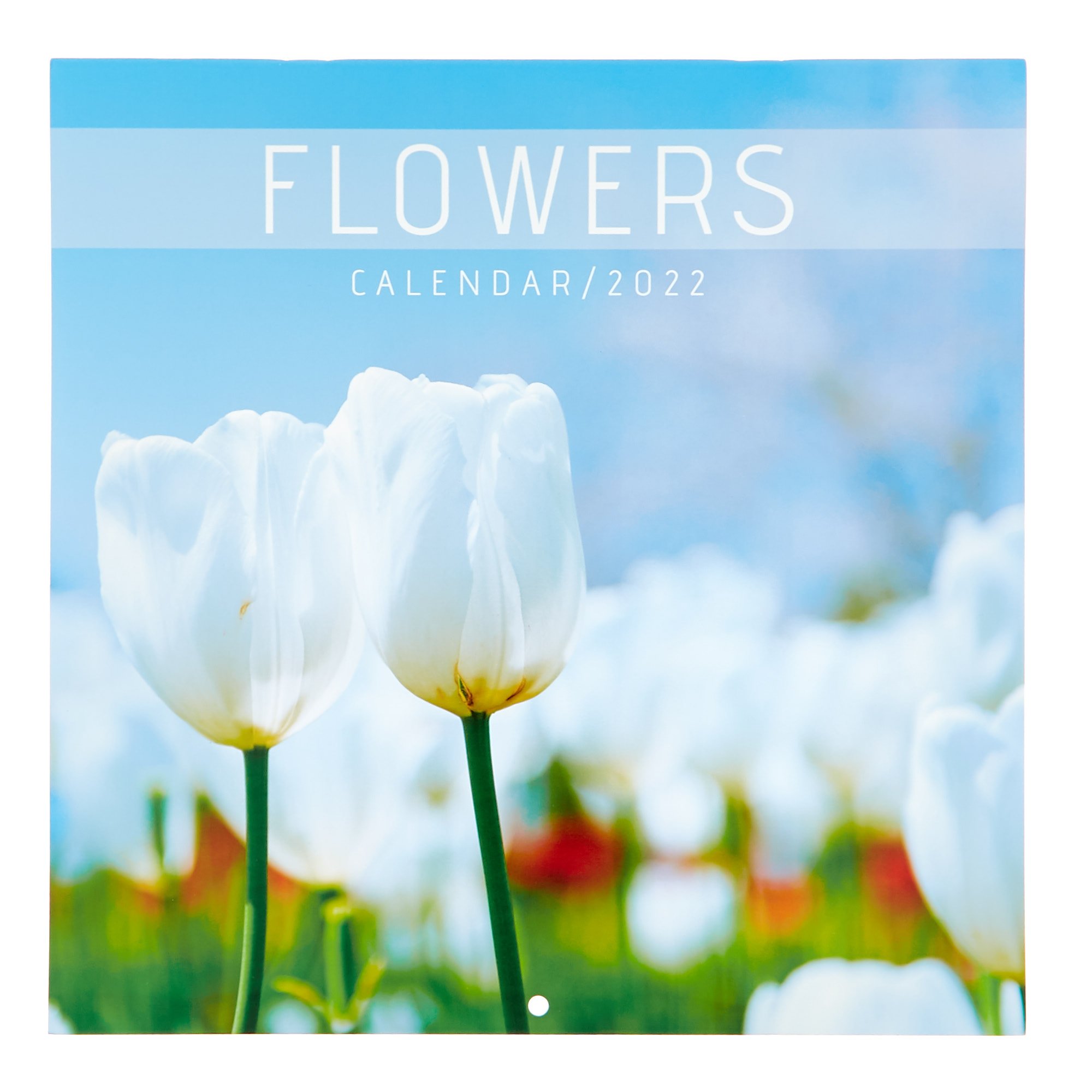 Square 2022 Flowers Calendar 