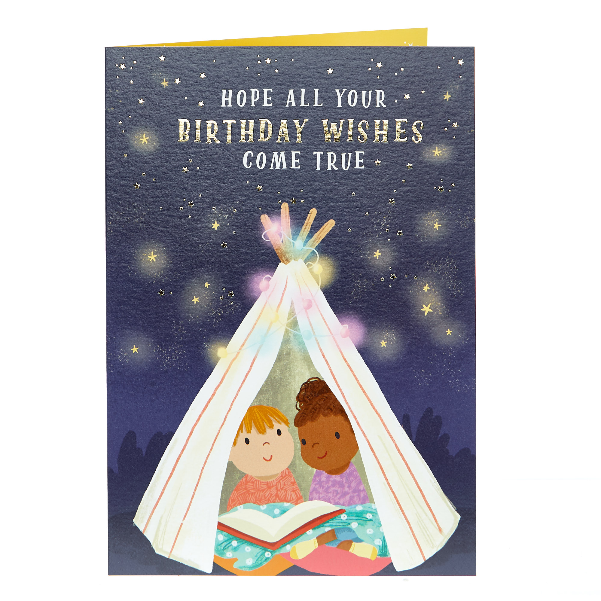 Birthday Card - Hope All Your Wishes Come True