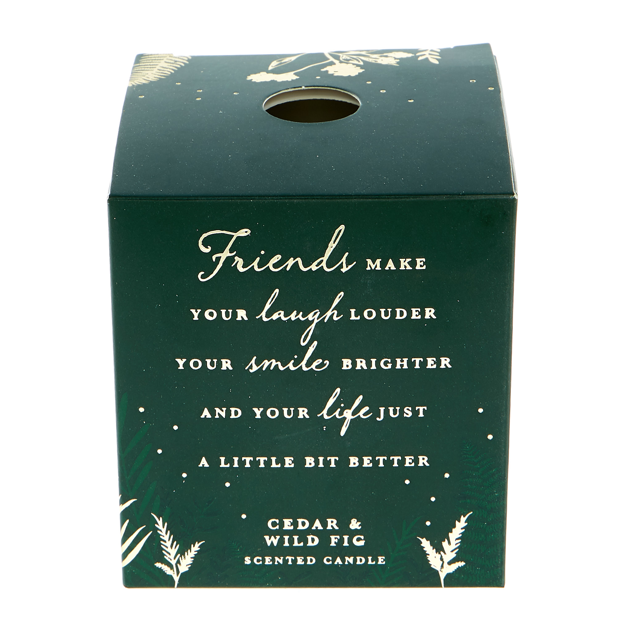 Friends Cedar & Wild Fig Scented Candle