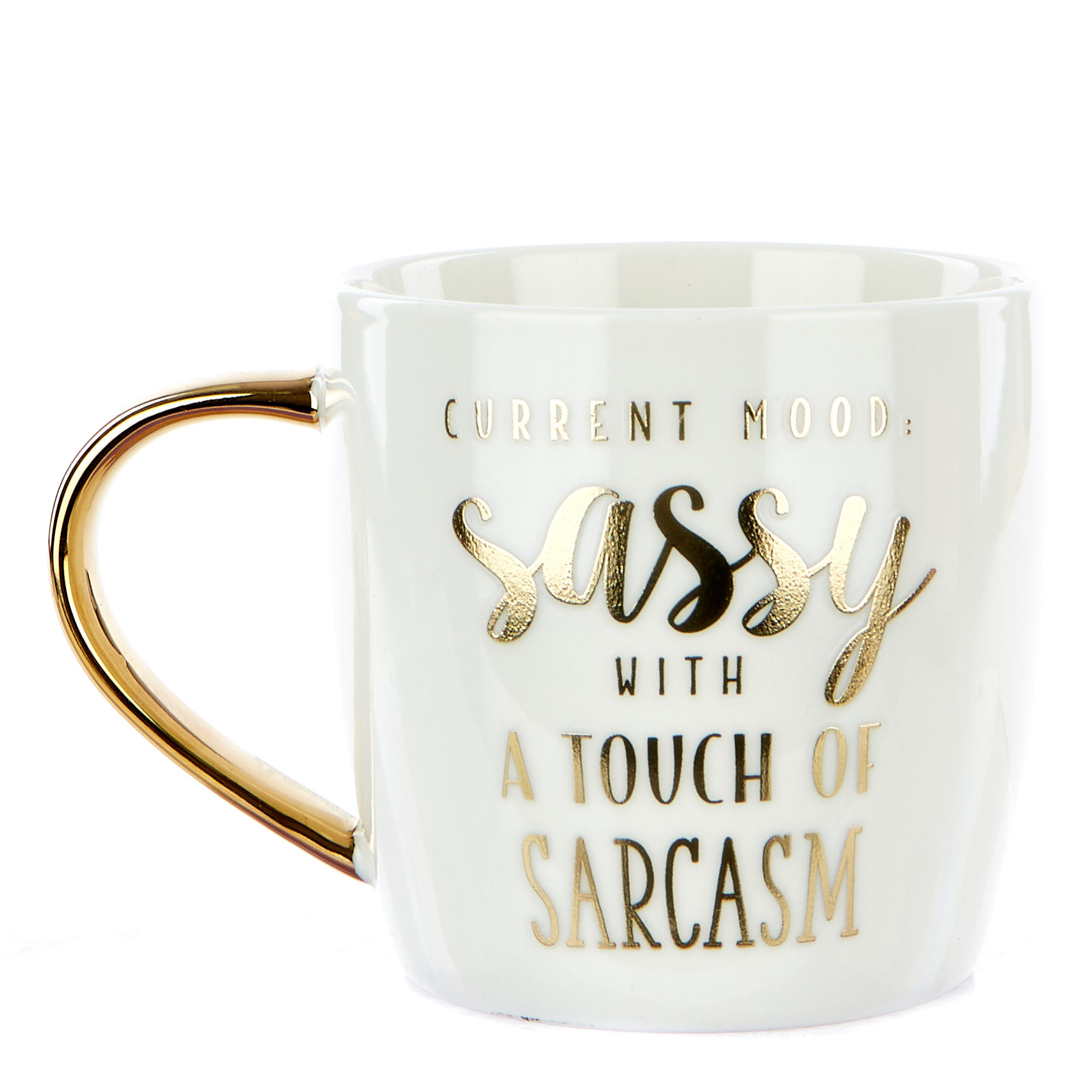 Sassy With A Touch Of Sarcasm" Mug"
