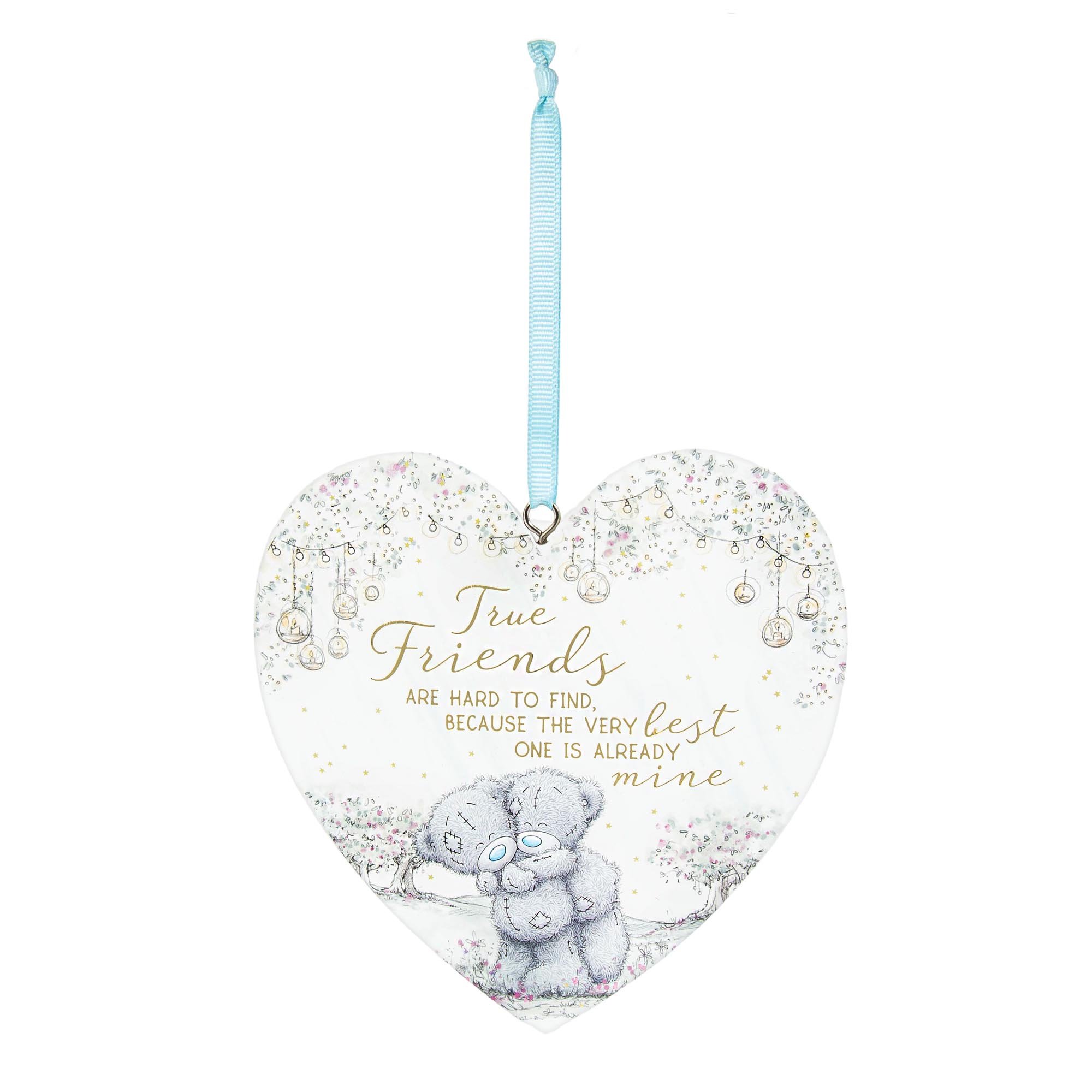 Me to You Tatty Teddy True Friends Hanging Plaque
