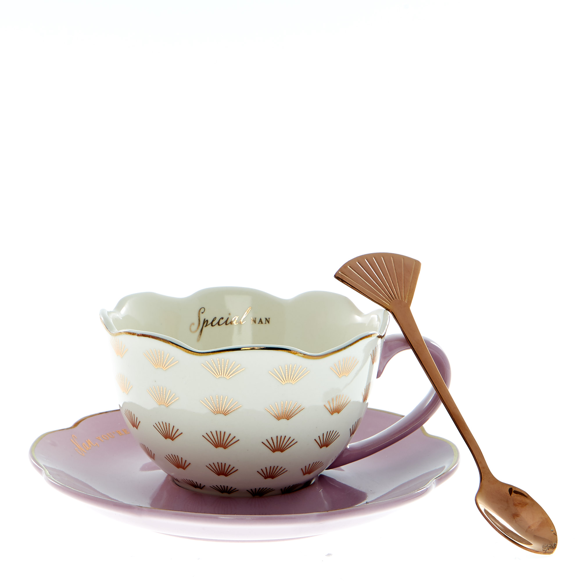 Special Nan Cup, Saucer & Spoon Set