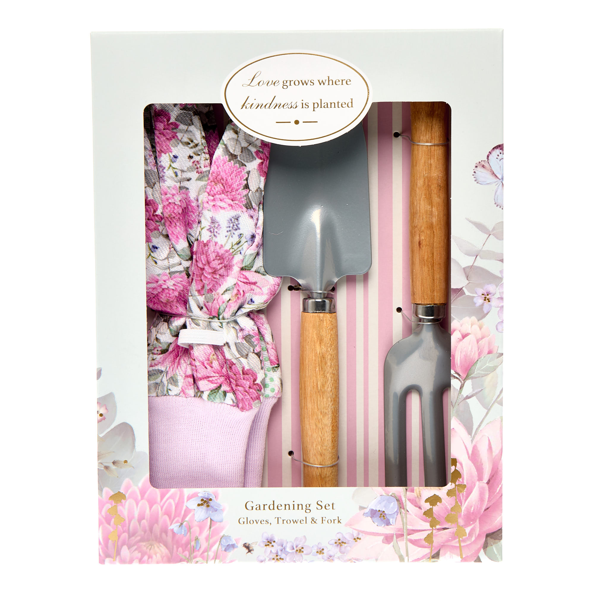 Love Grows Where Kindness is Planted Gardening Set
