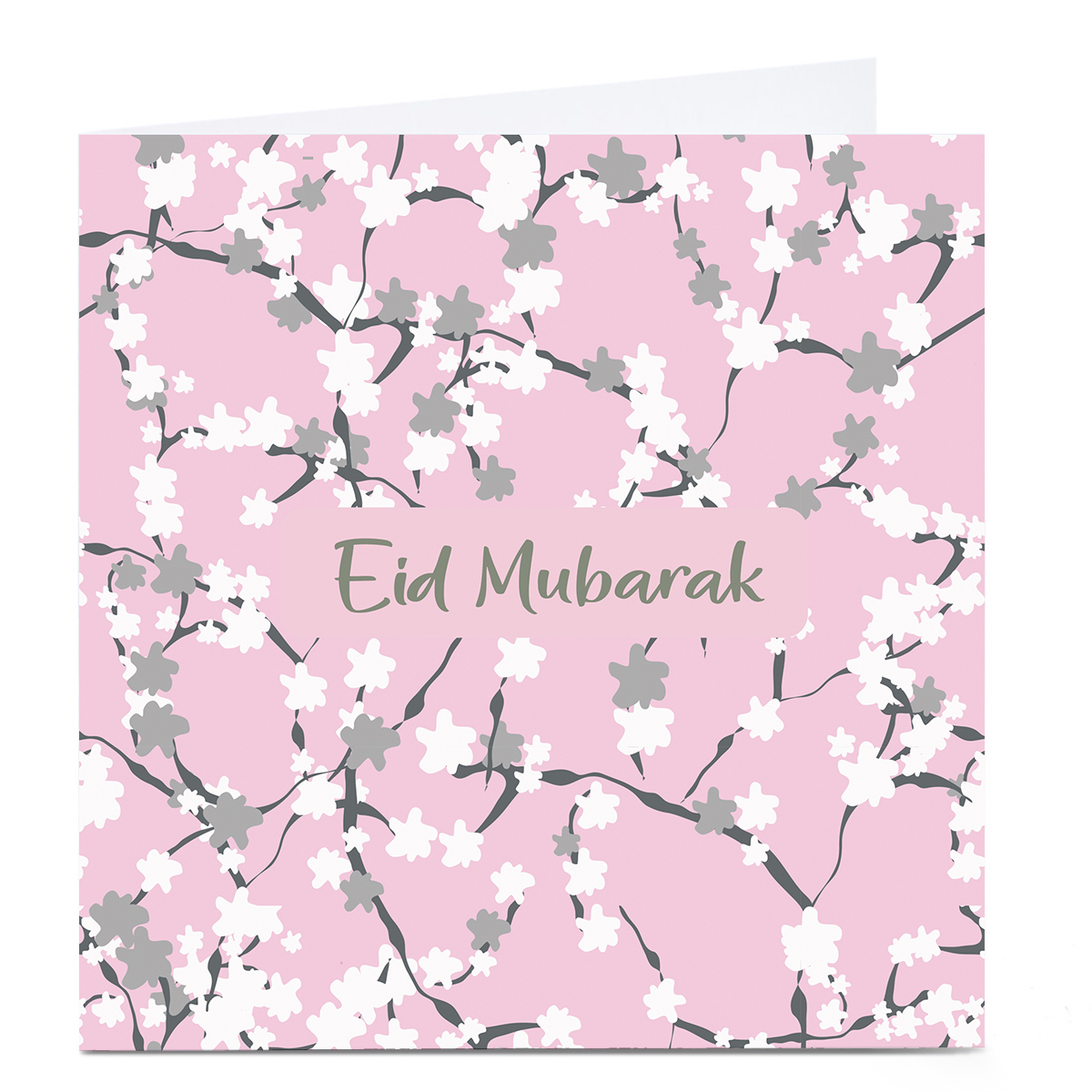 Personalised Roshah Designs Eid Card - Blossom 