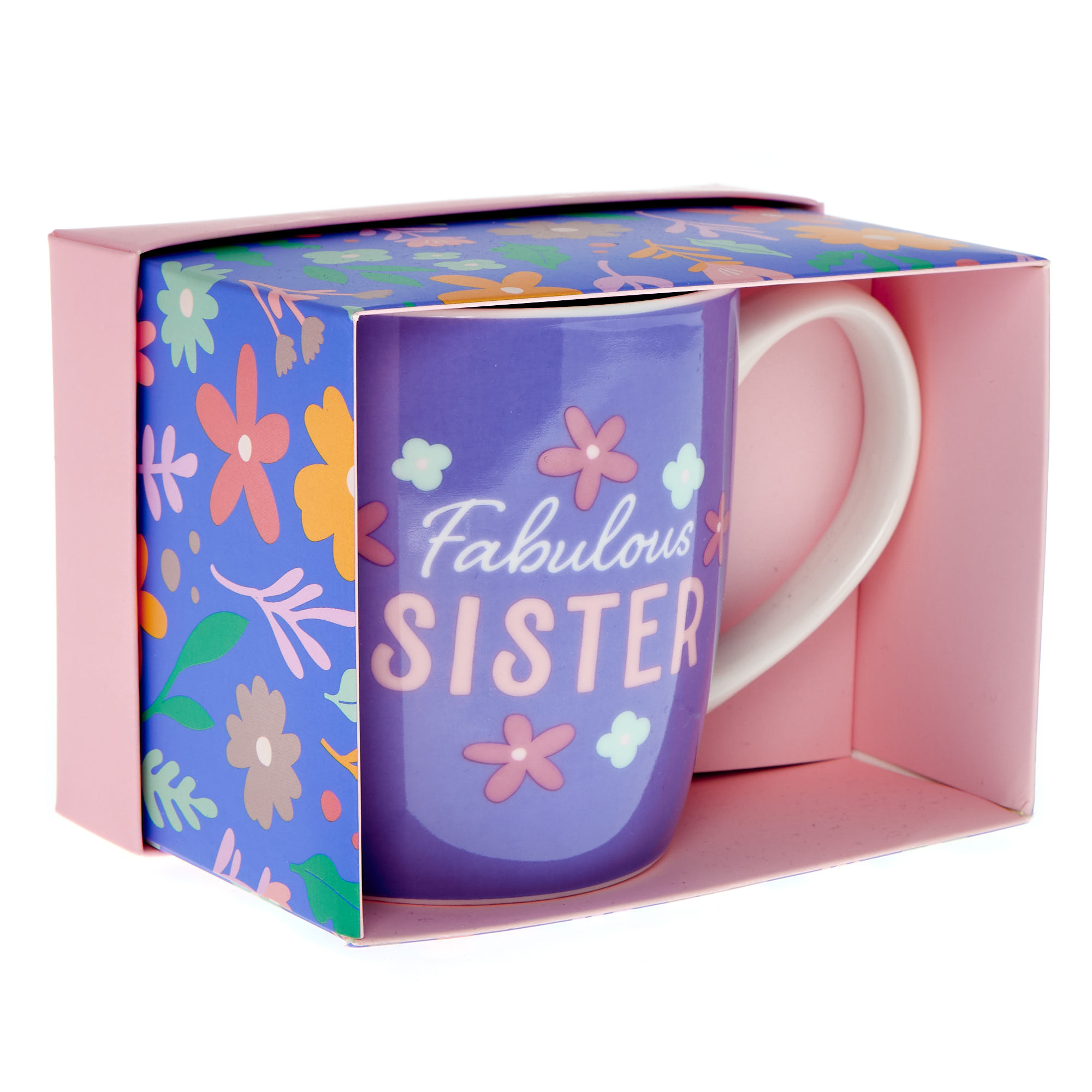 Fabulous Sister Floral Mug in a Box