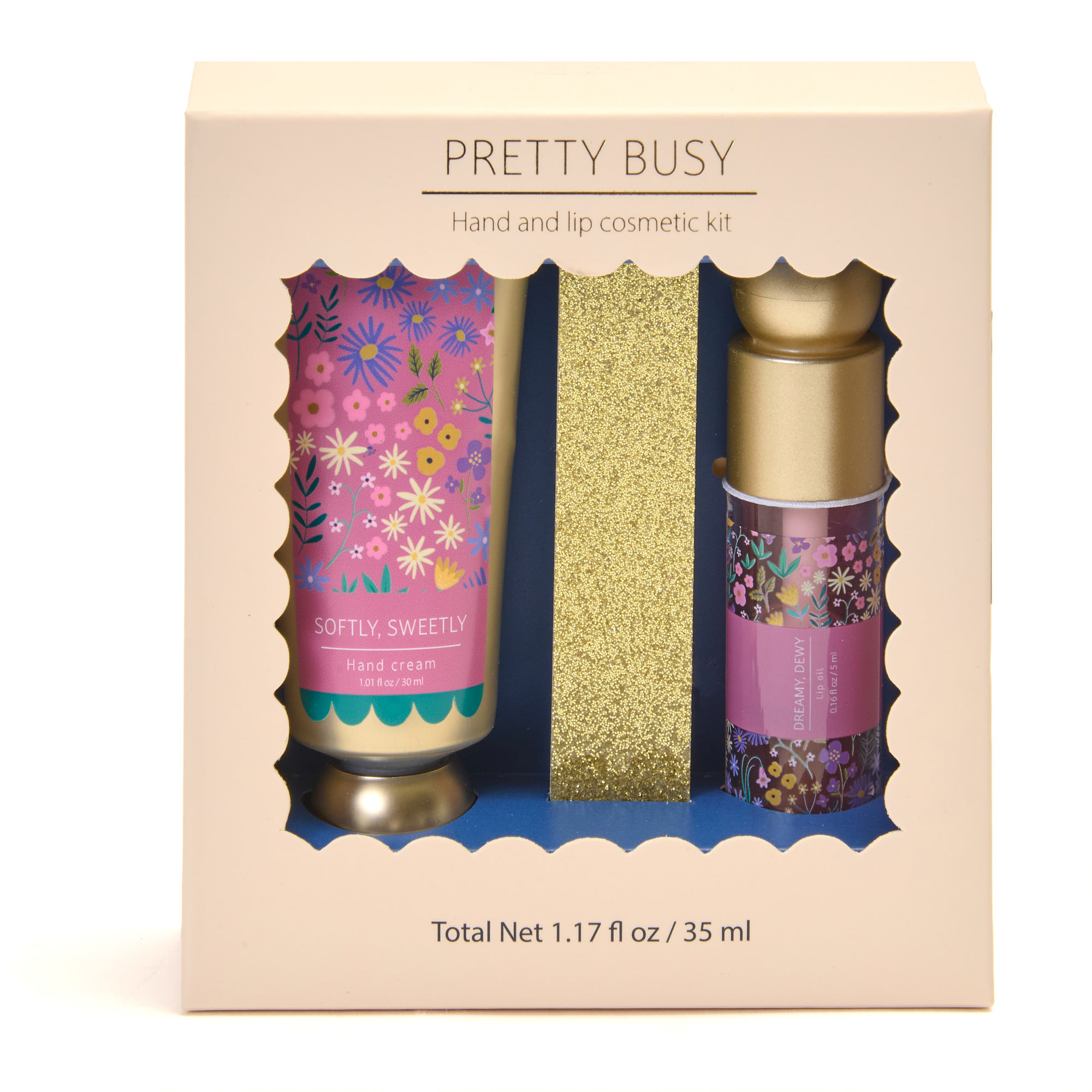 Pretty Busy Hand & Lip Cosmetic Kit