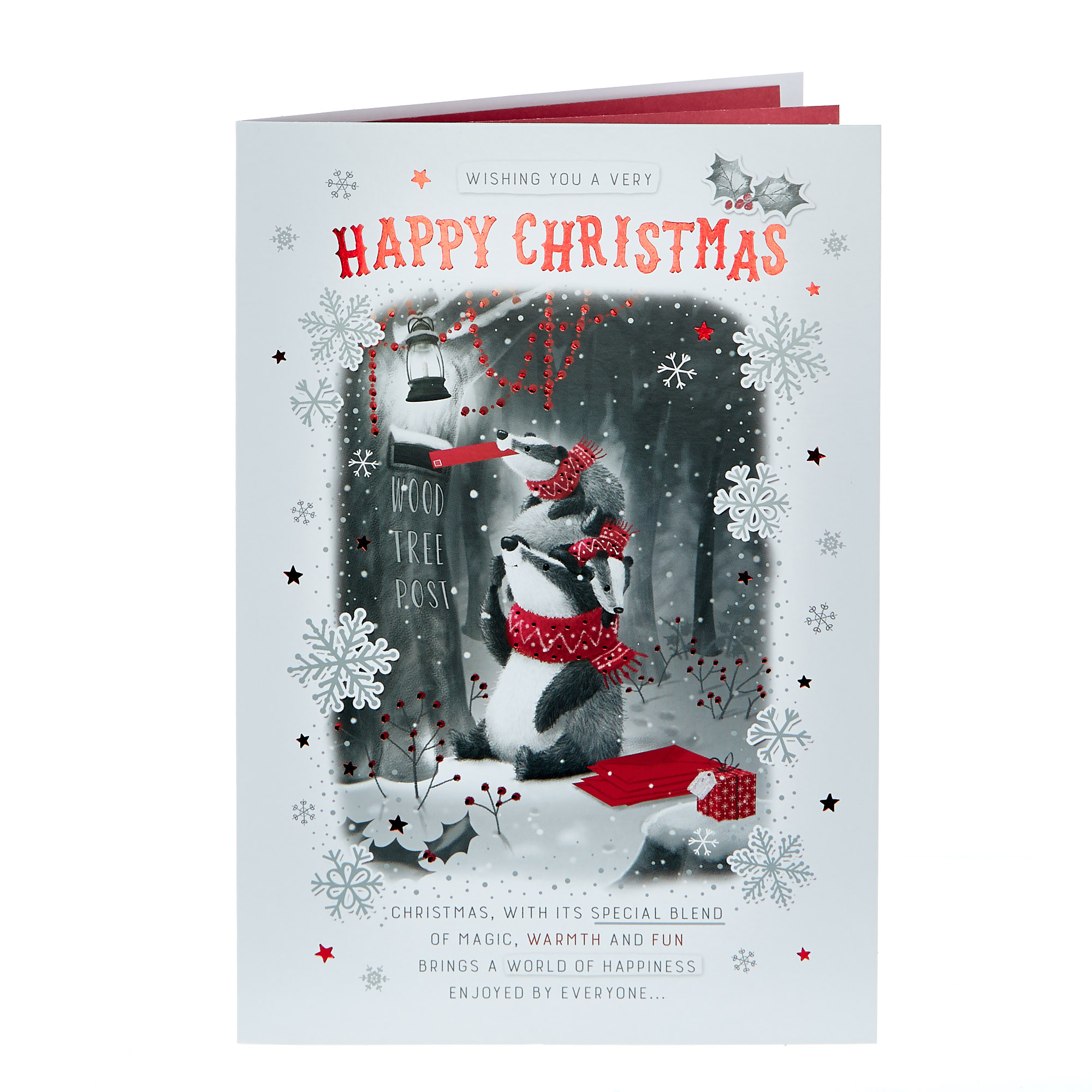Christmas Card - Magic, Warmth & Fun