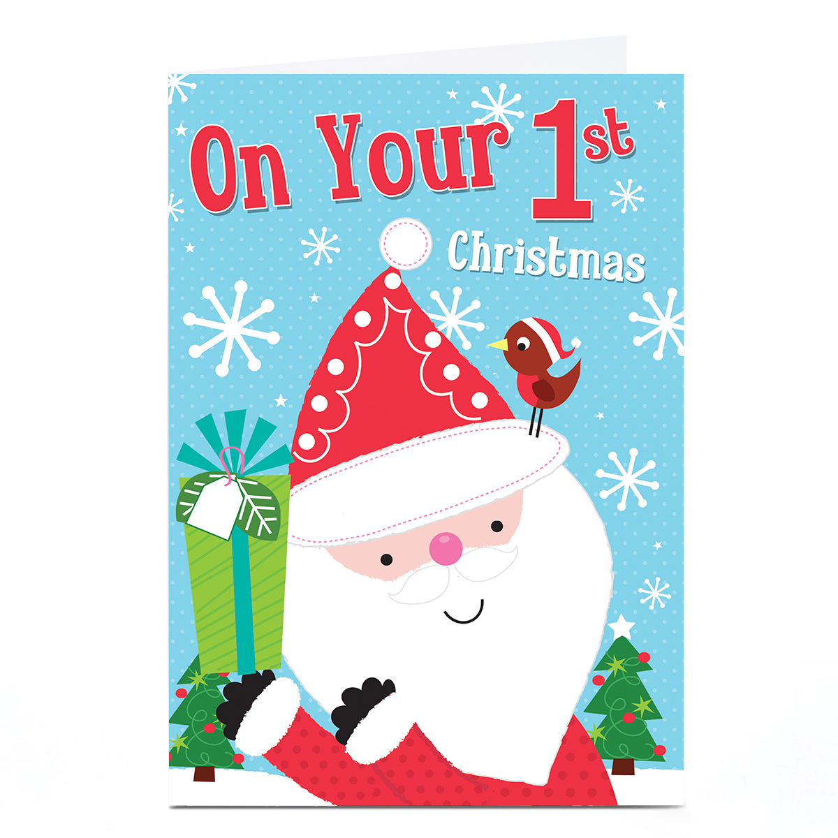 Personalised Christmas Card - On your 1st Christmas