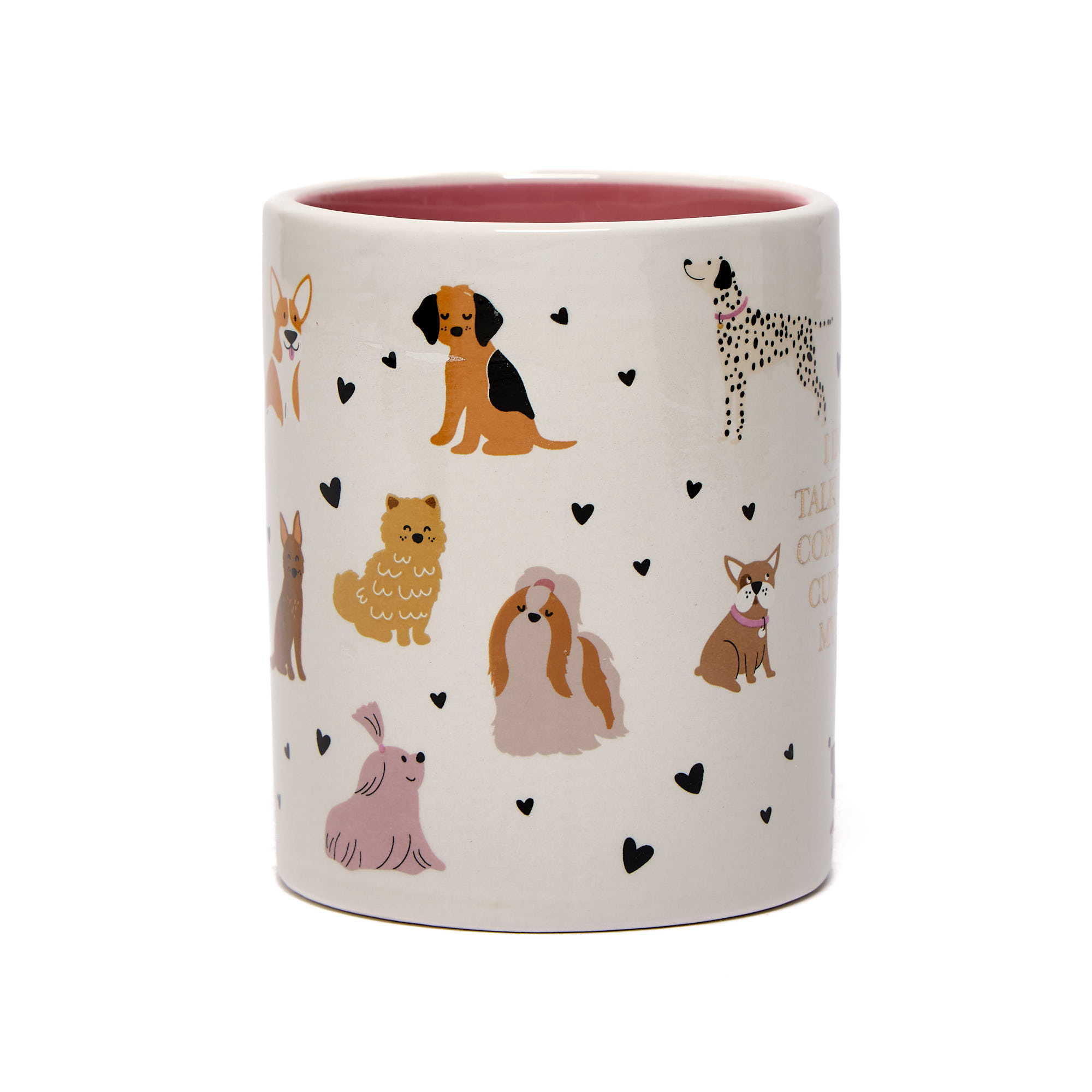 I Don't Talk Before Coffee Or Cuddling My Dog Mug,  I Don't Talk Before Coffee Or Cuddling My Dog Mug
