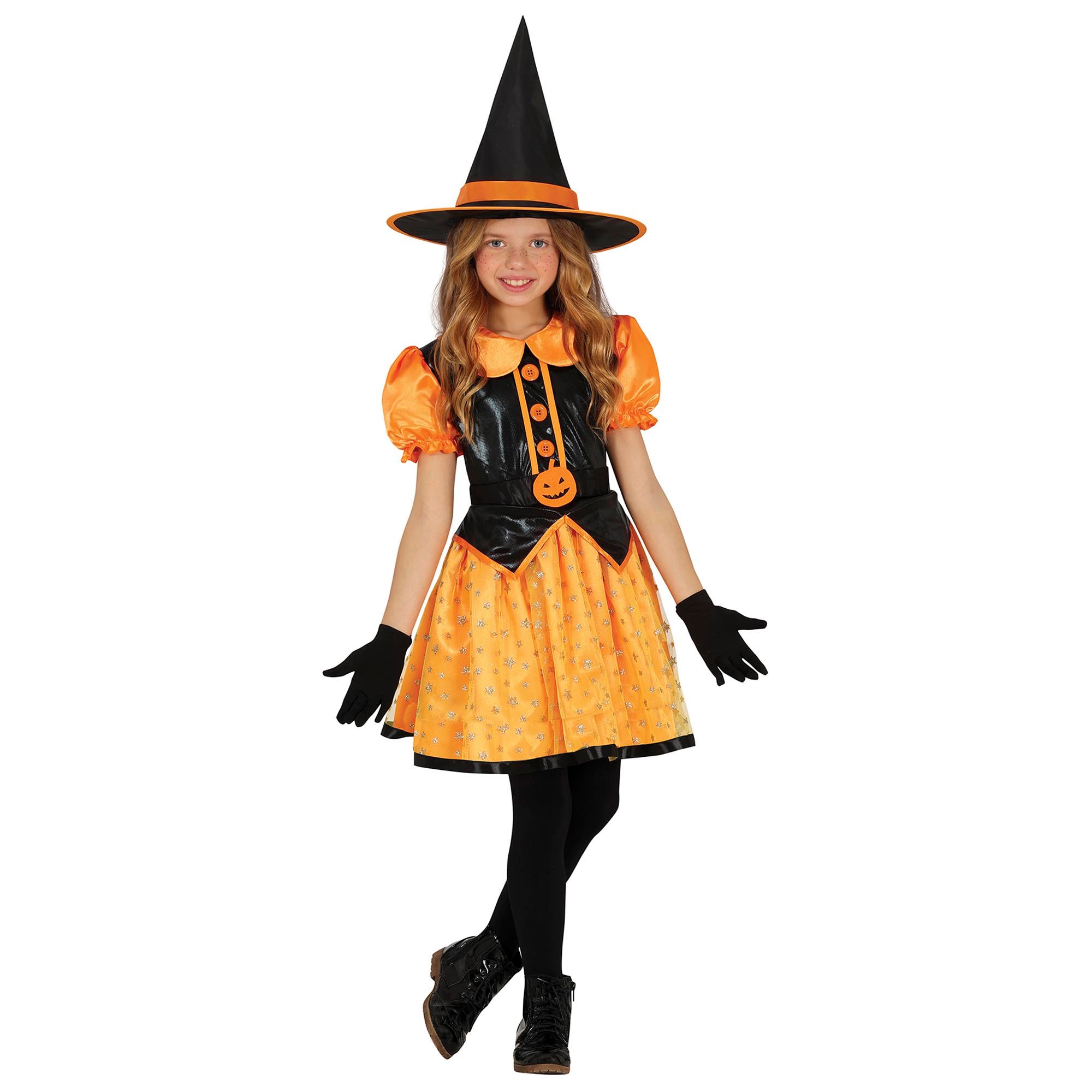 Glitter Witch Children's Fancy Dress Costume