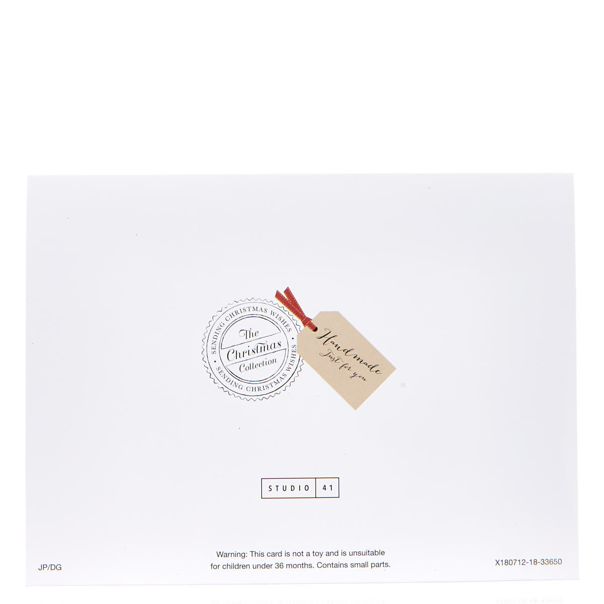 Deluxe Boxed Christmas Cards - Red Door Pack Of 12