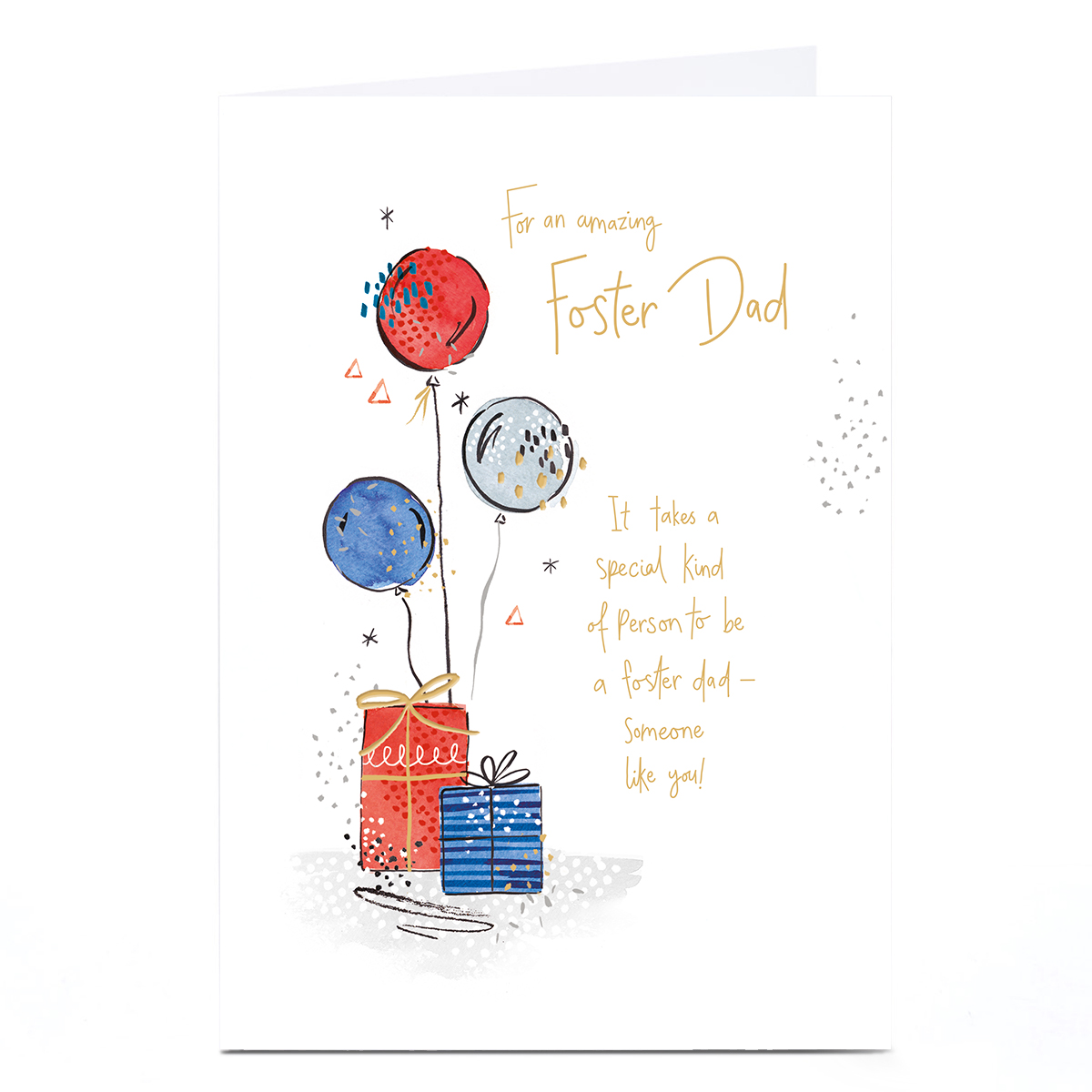 Birthday Card - Someone Special Like You, Foster Dad
