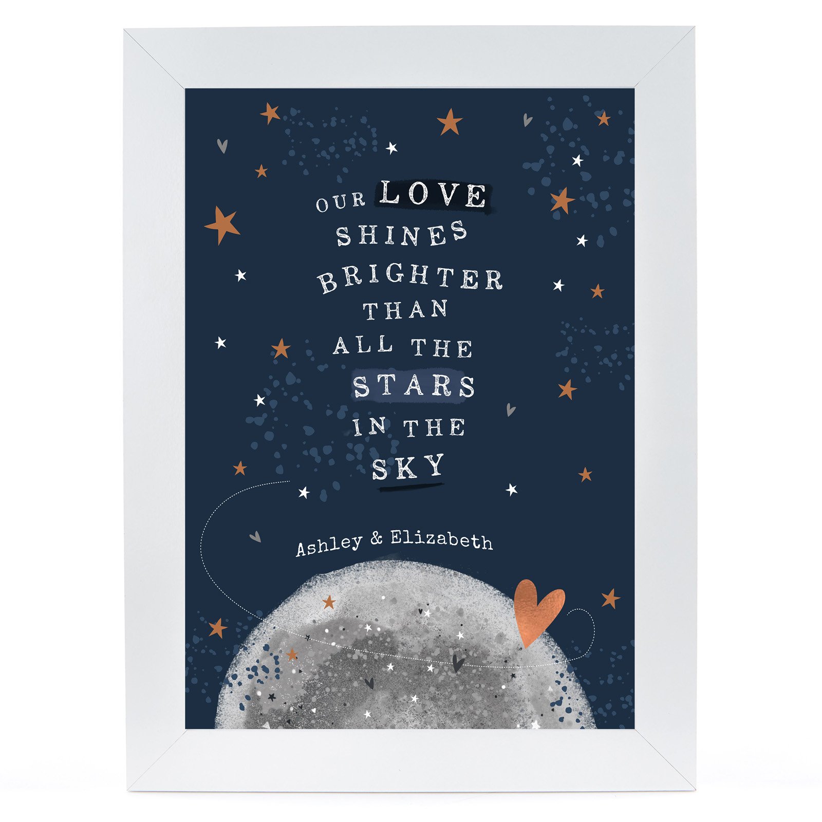Personalised Print - Stars In The Sky