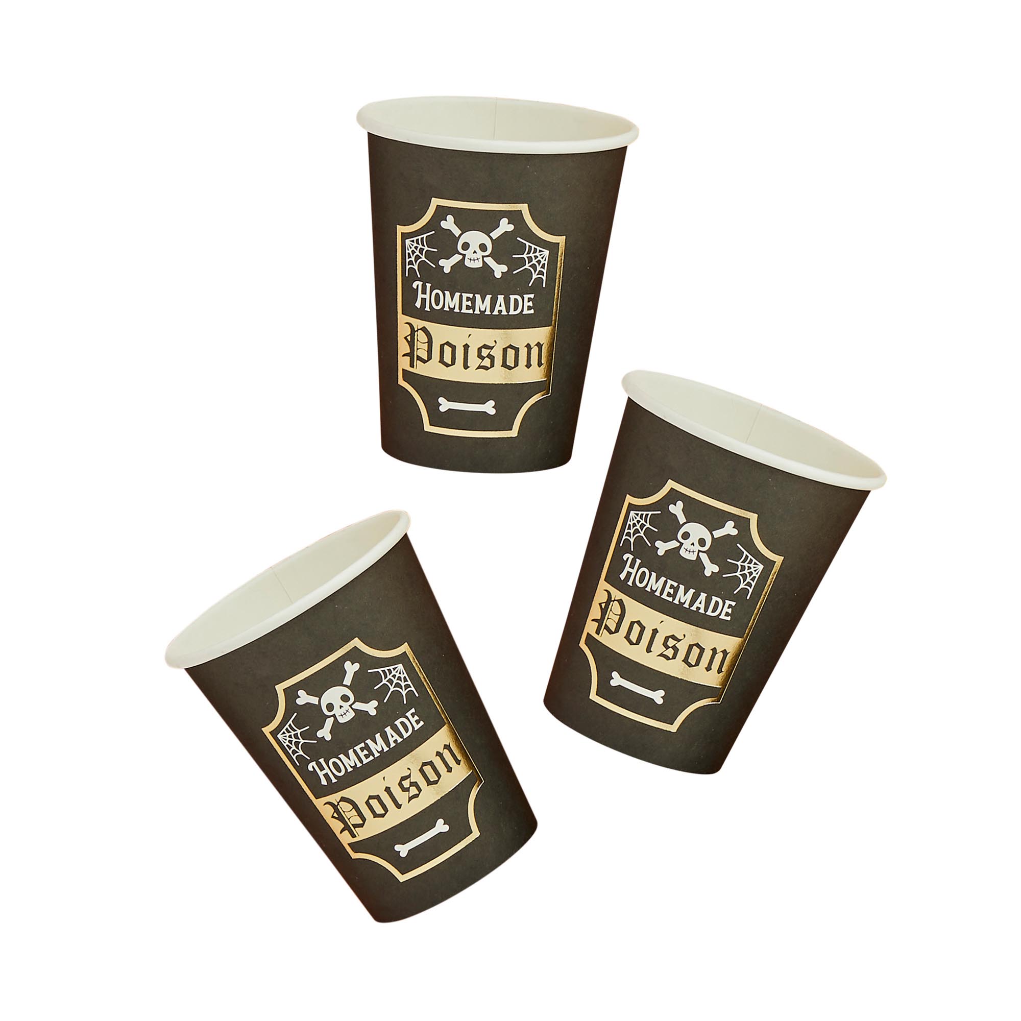 Homemade Poison Paper Cups - Pack of 8