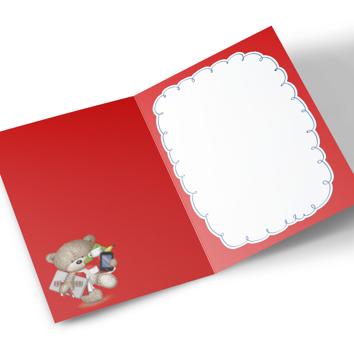 Personalised Hugs New Job Card - Bear & Office Supplies