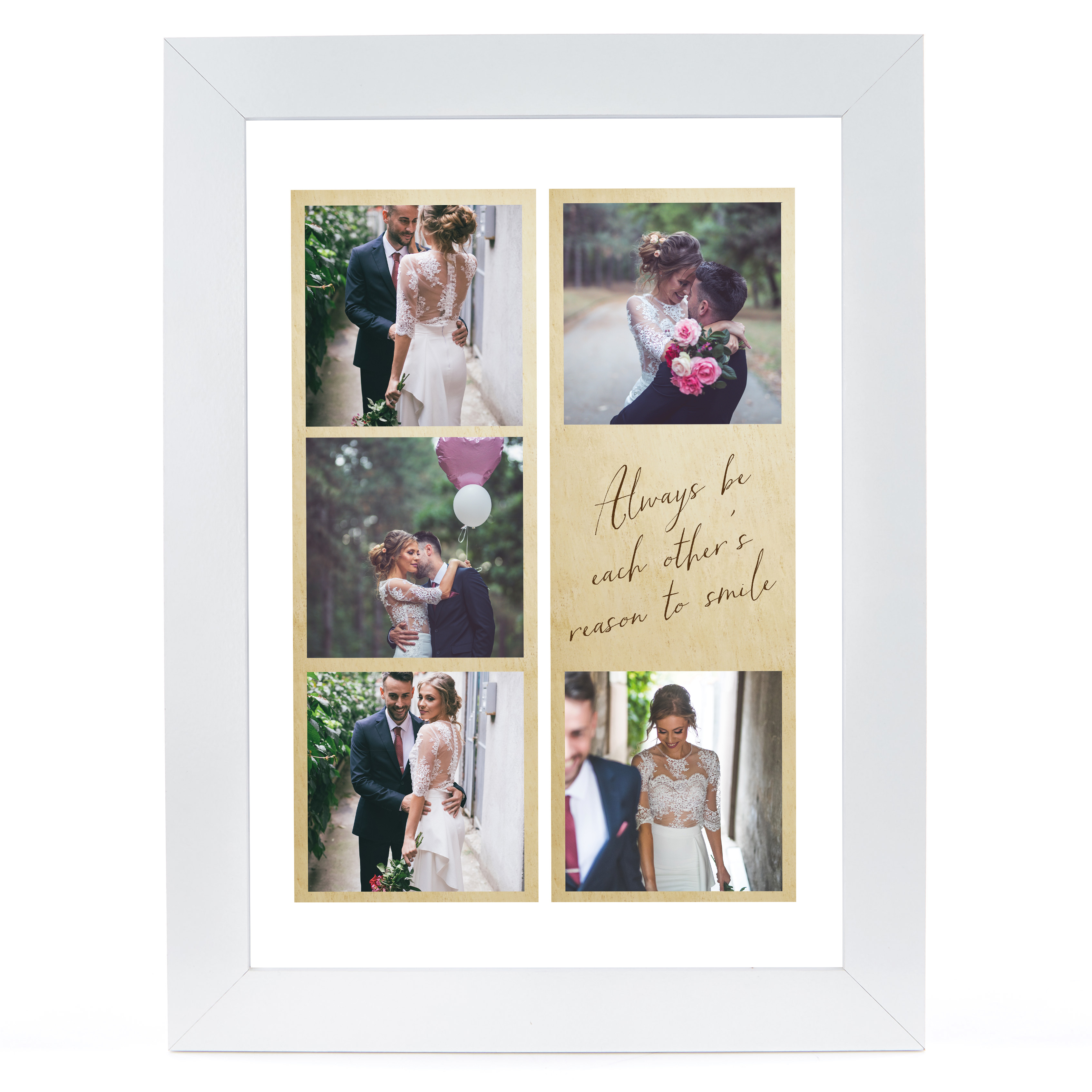 Personalised Photo Print - Each Other's Reason To Smile